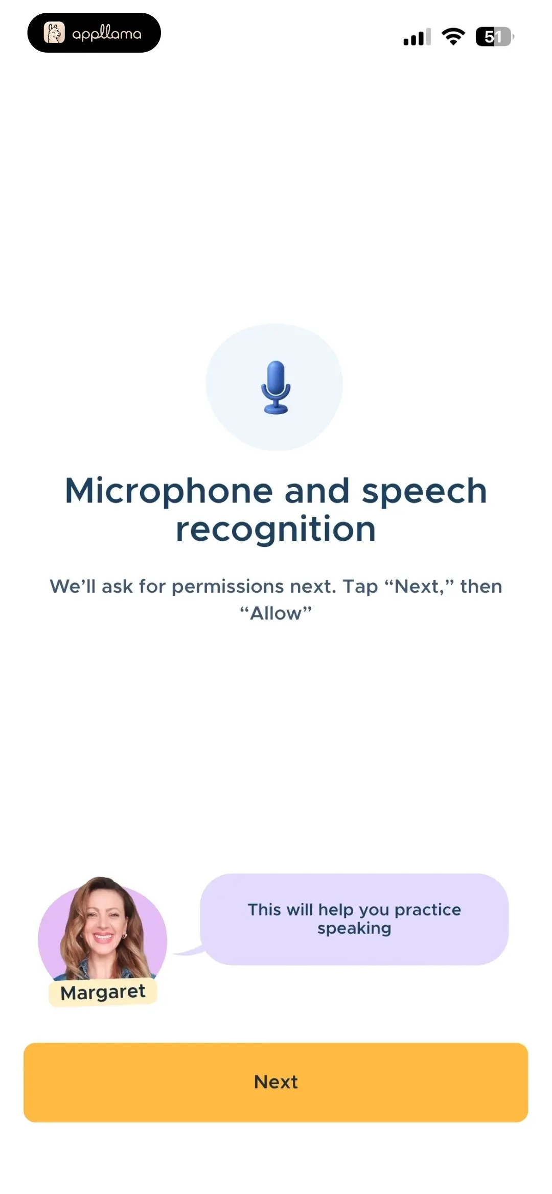 Mic Permission Intro
