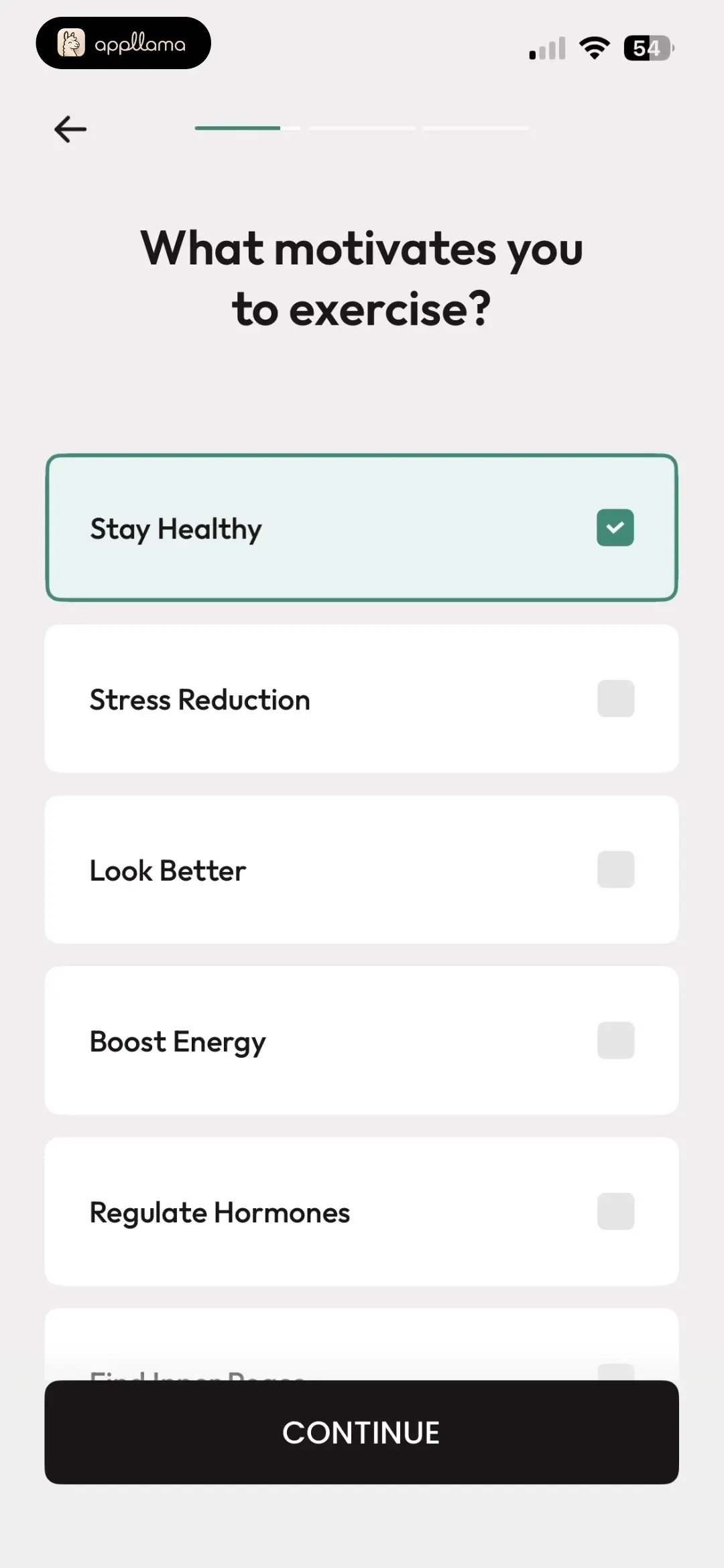 Exercise Motivation
