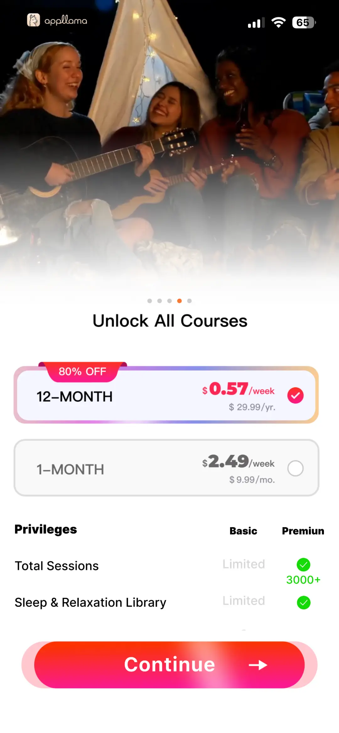 Course Subscription