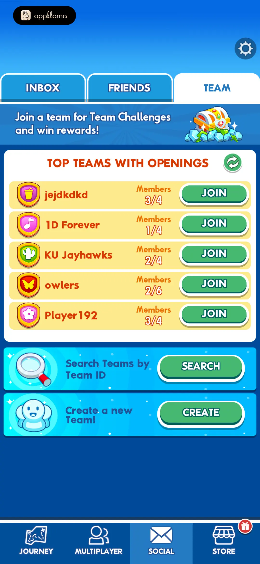 Team Finder
