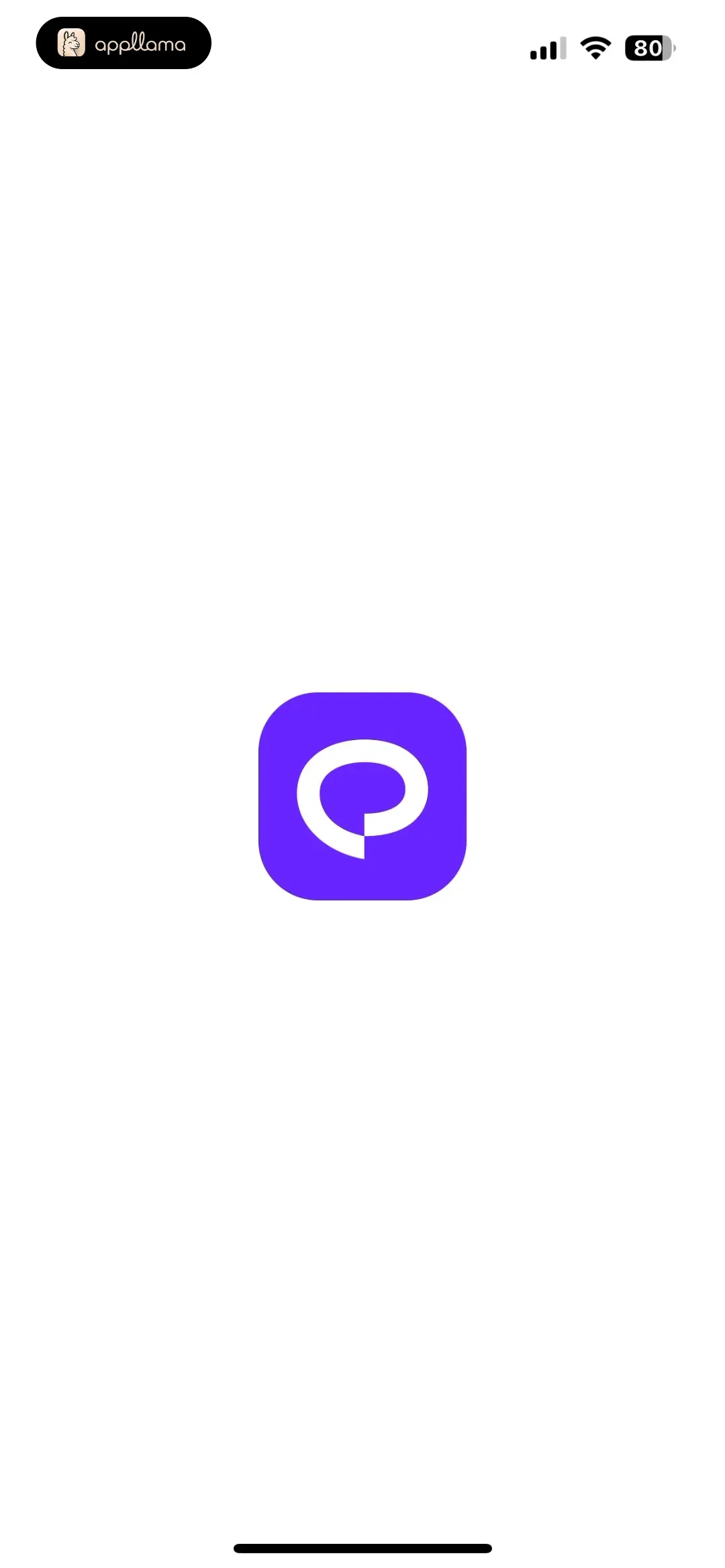 App Launch Splash