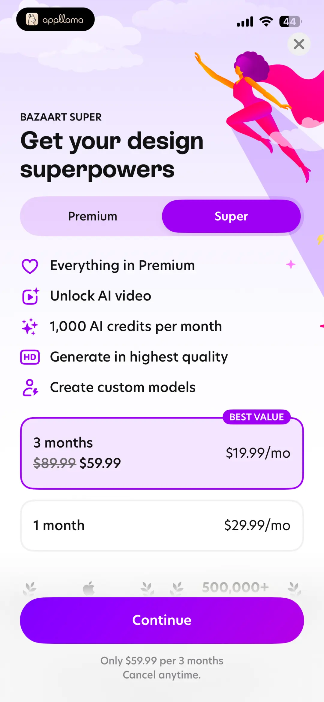 Super Subscription Offer