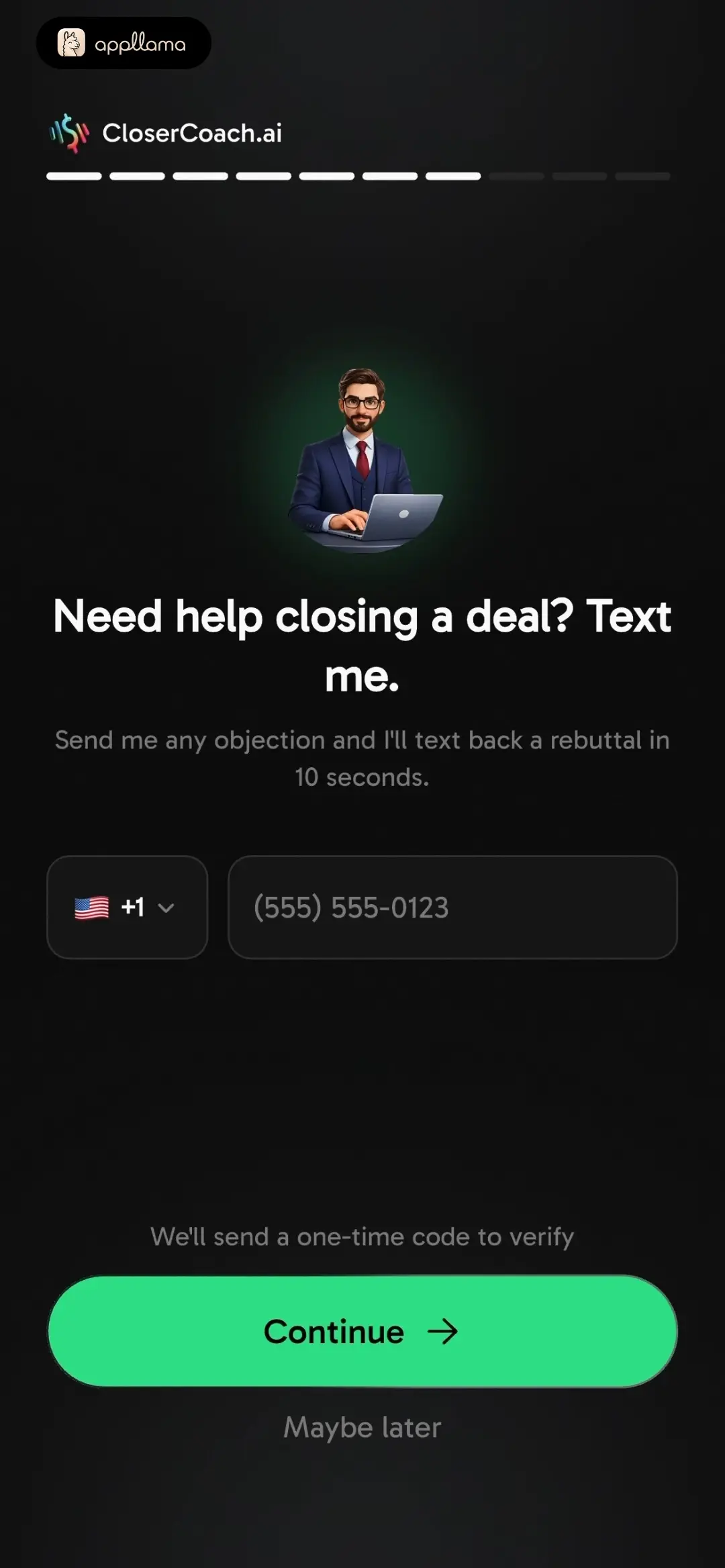 SMS Coach Setup