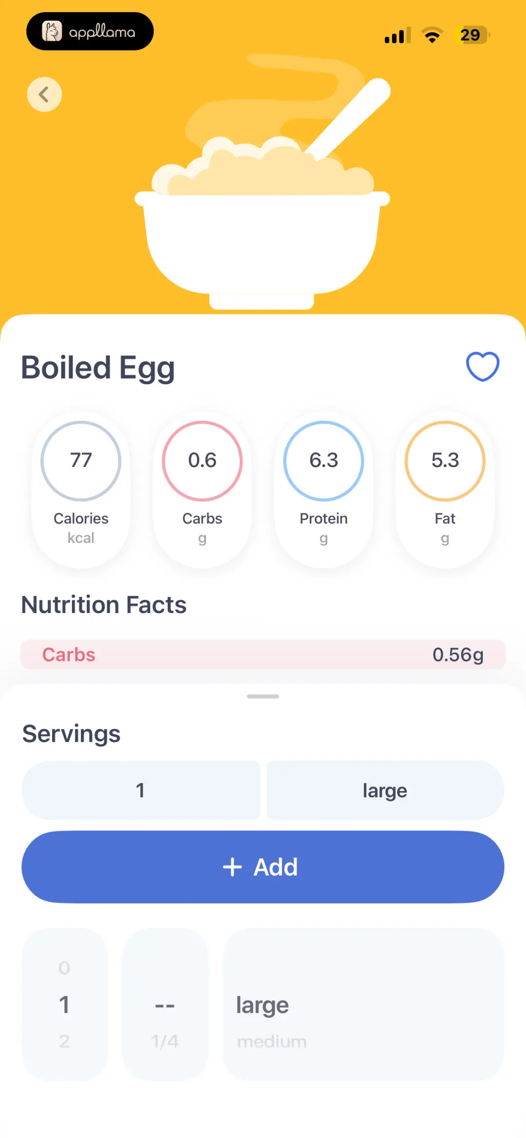 Boiled Egg Details