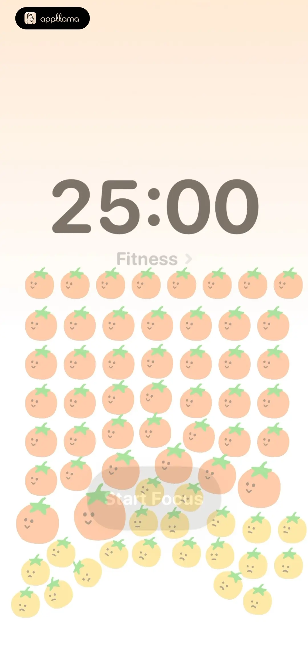 Focus Start Screen