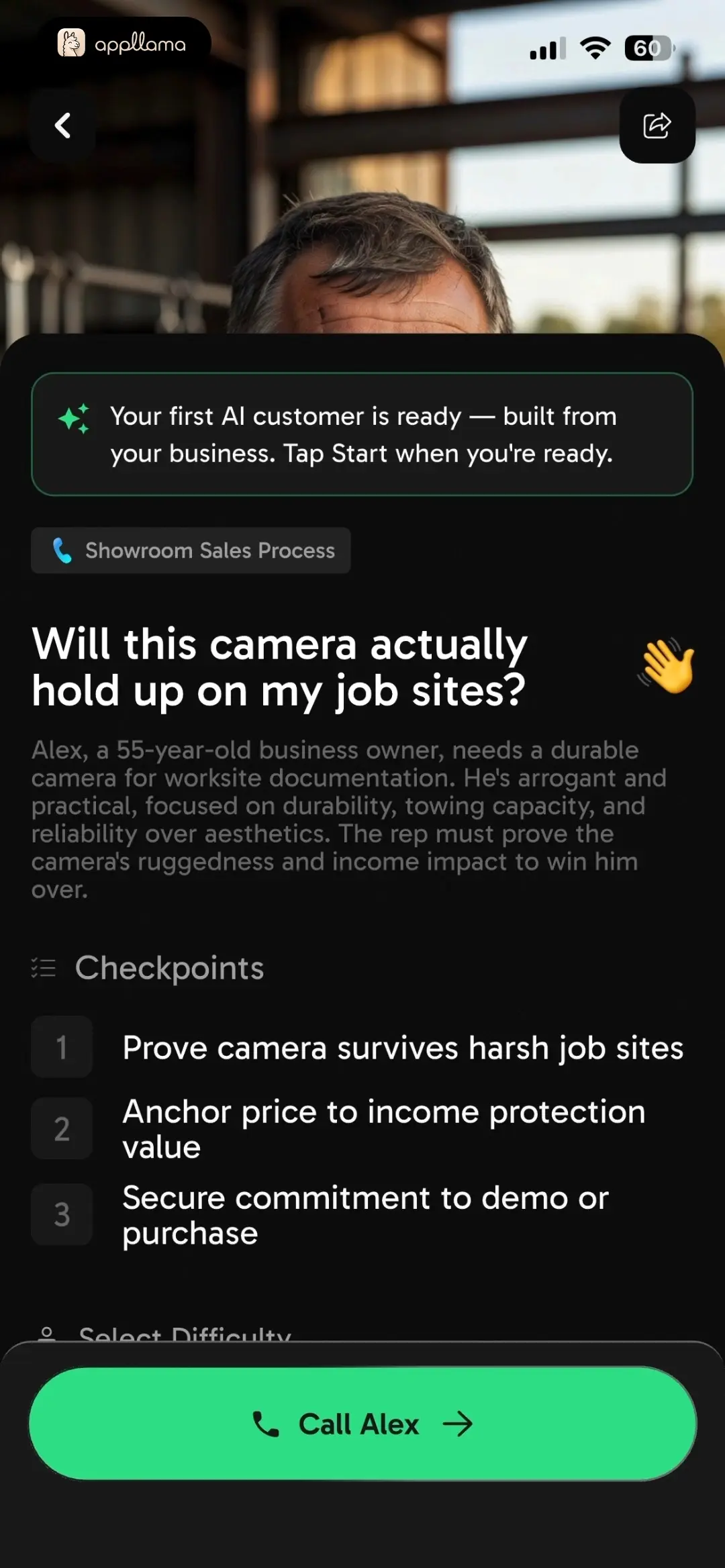 AI Customer Scenario