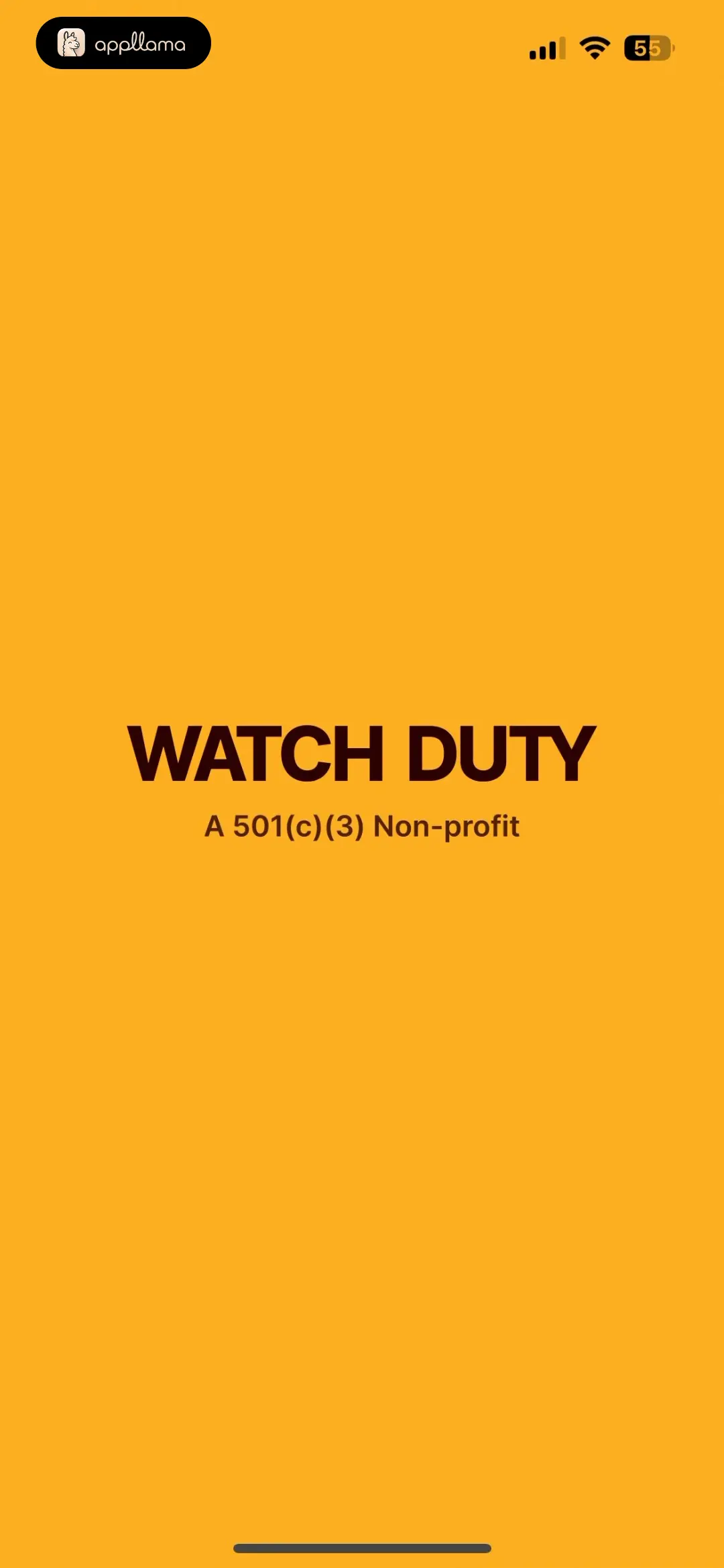 Watch Duty: Wildfire & Floods Splash Screen