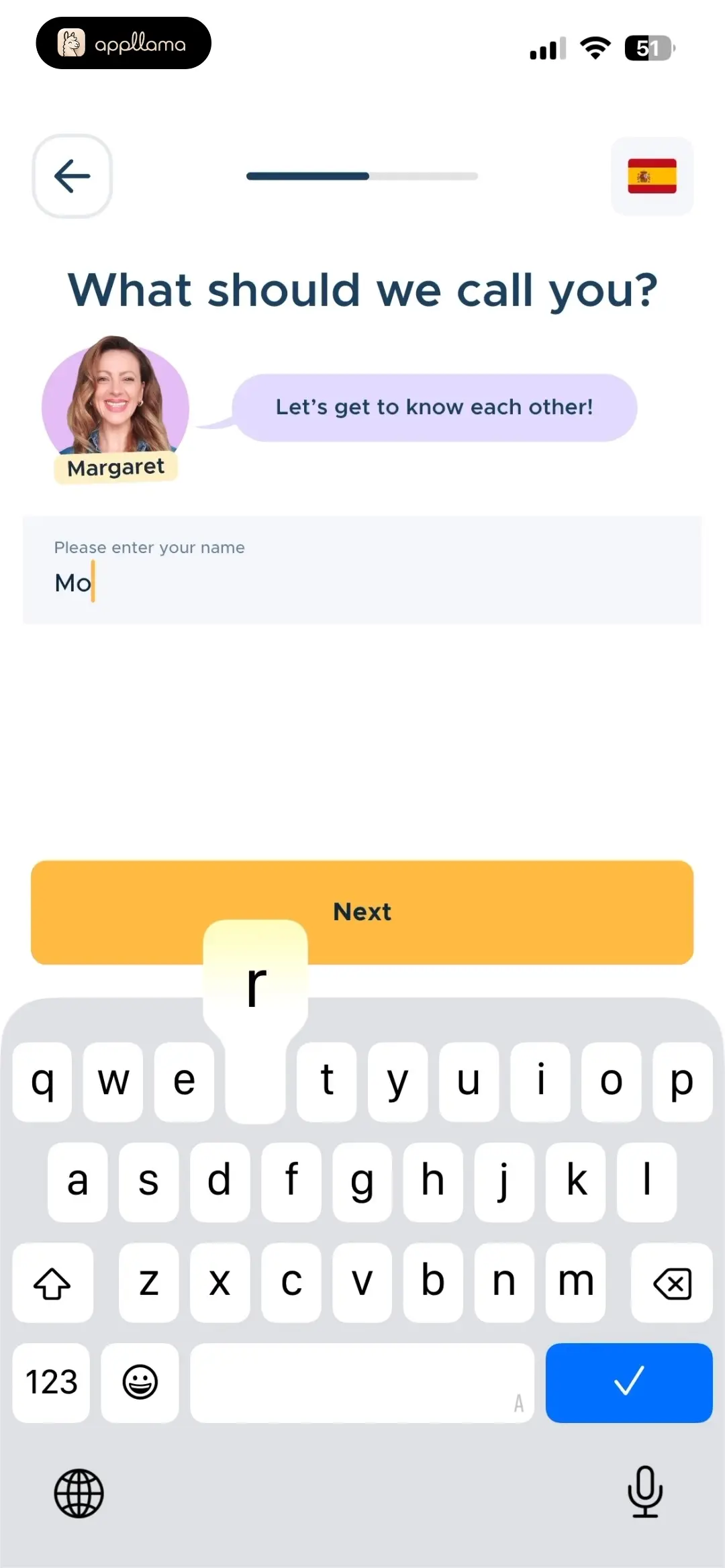 Name Entry