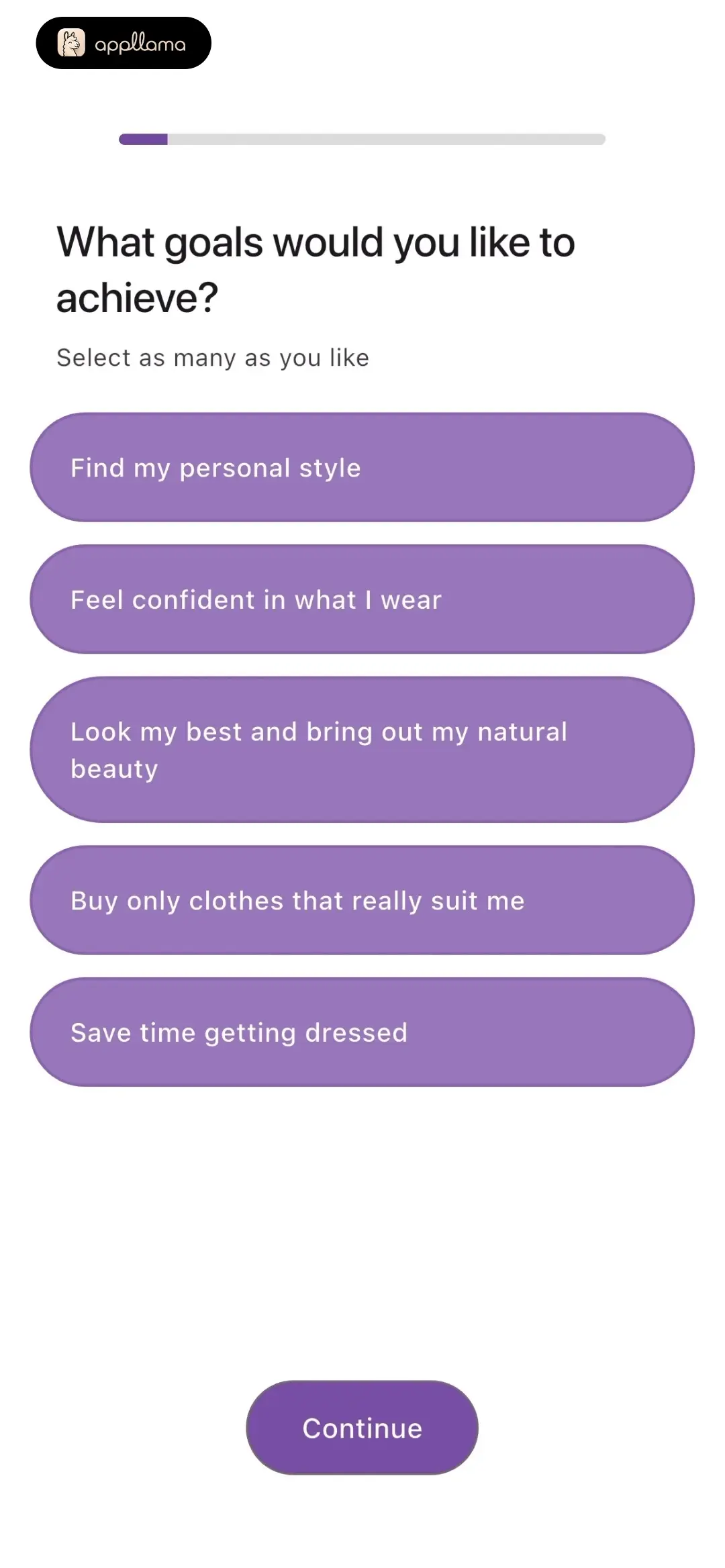 Goals Questionnaire