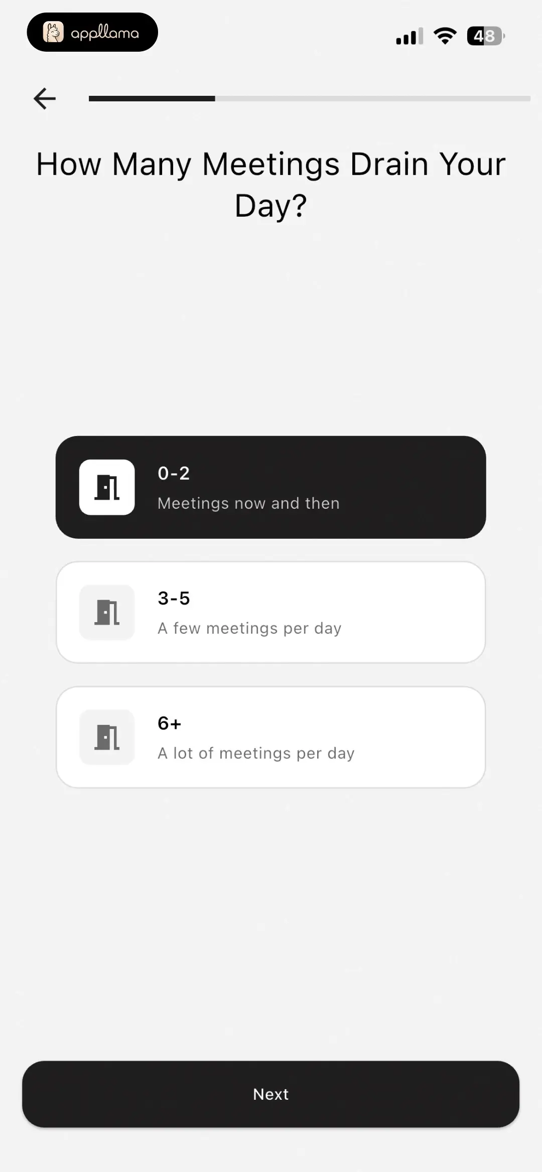 Meeting Frequency Survey