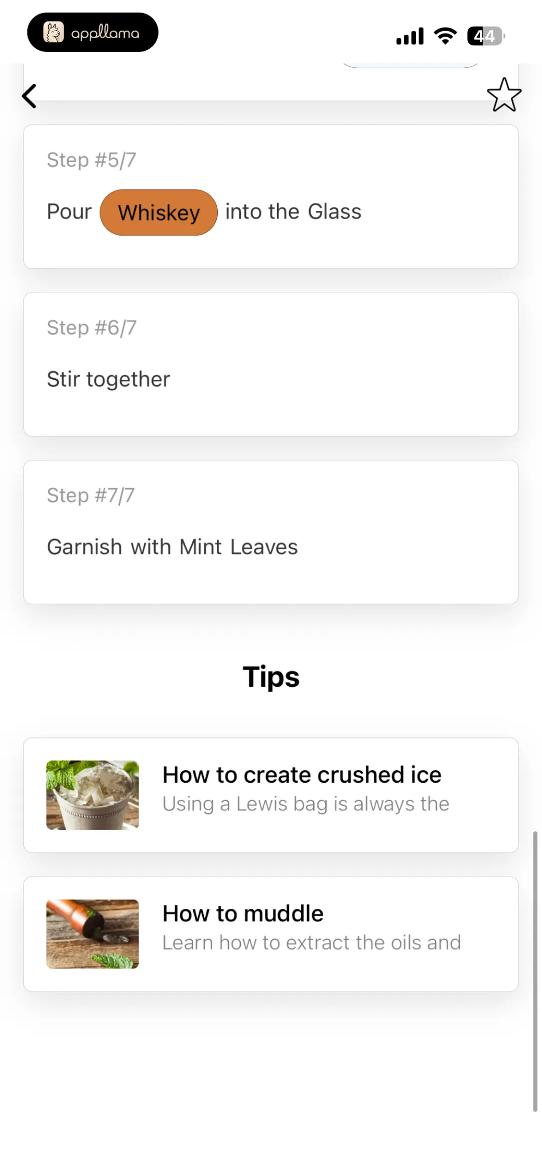 Recipe Tips