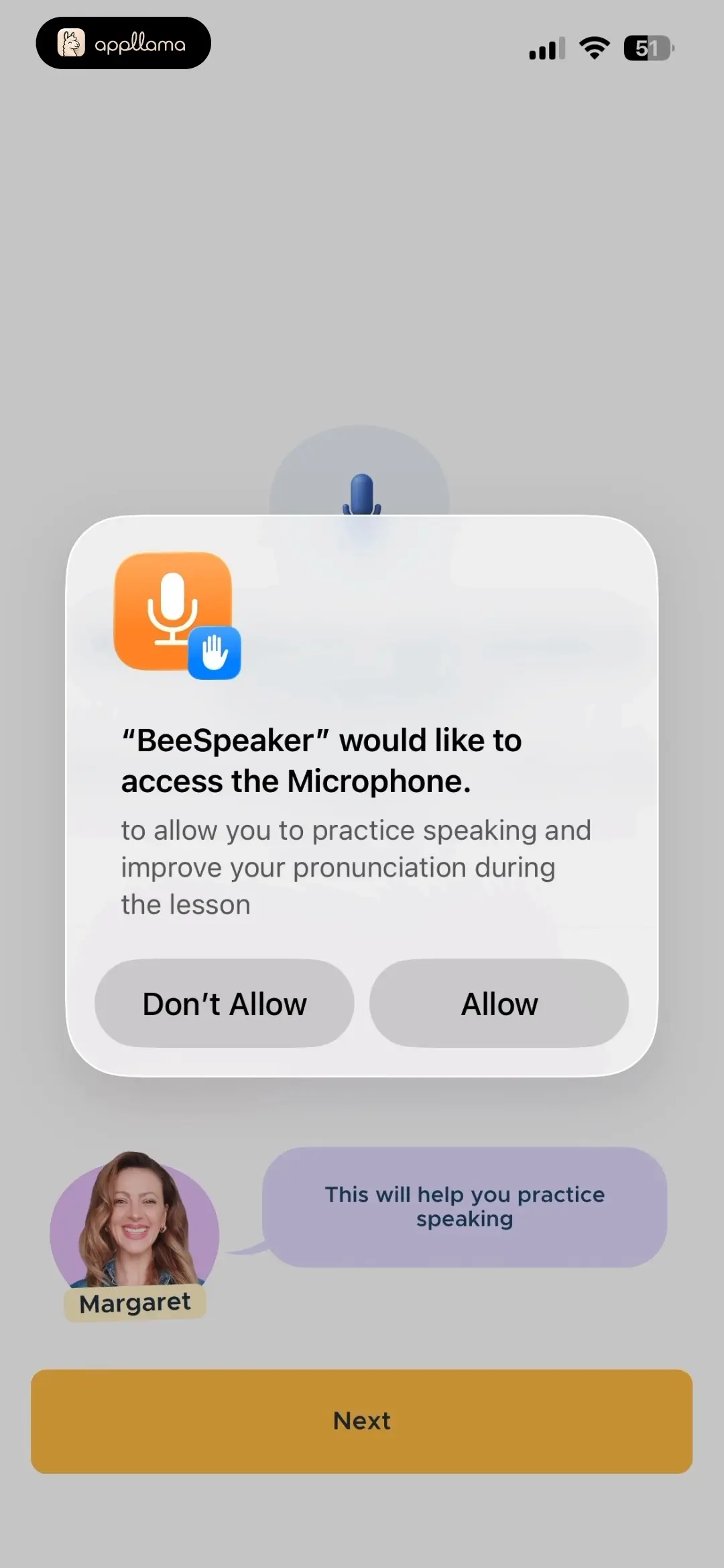 Microphone Permission