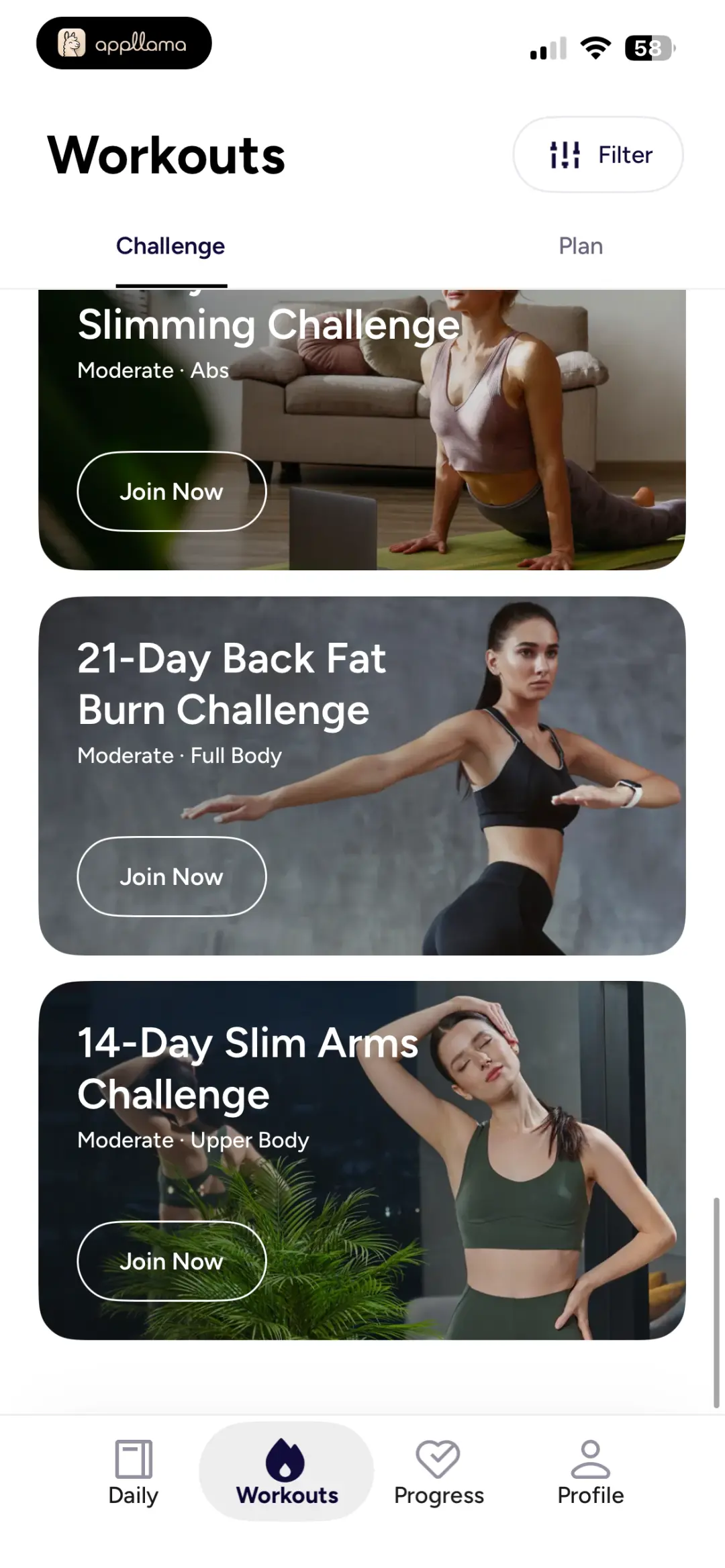 Workout Challenges