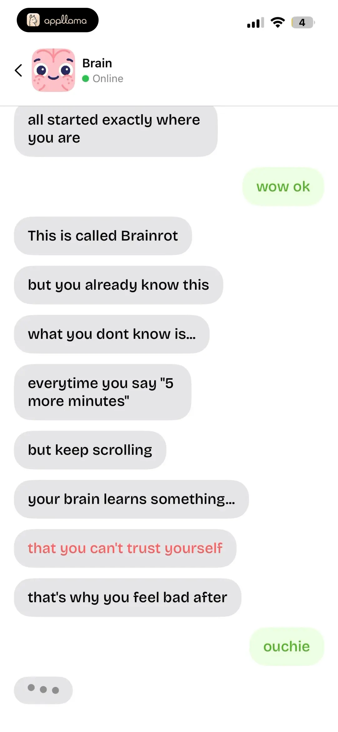 Chat Scenario