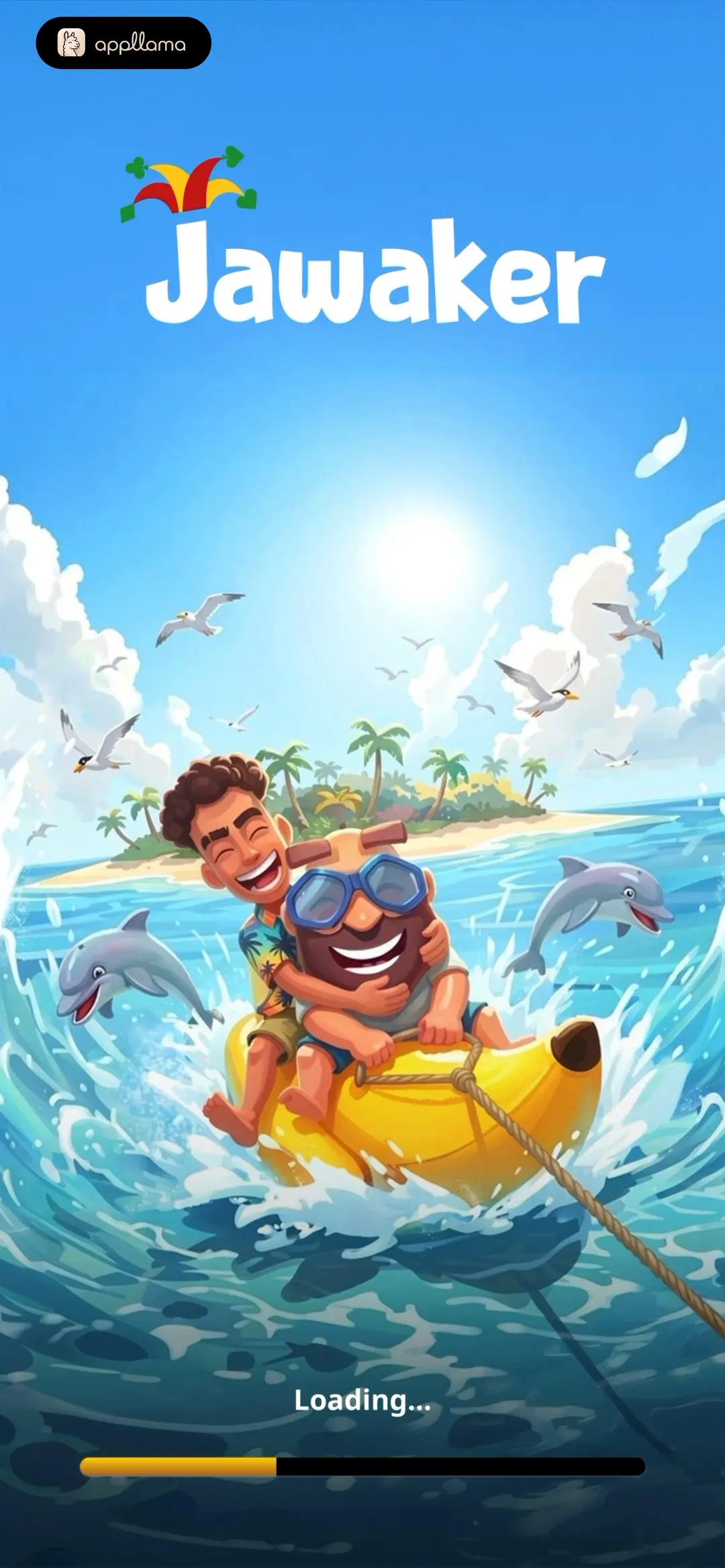 Illustrated Loading Screen