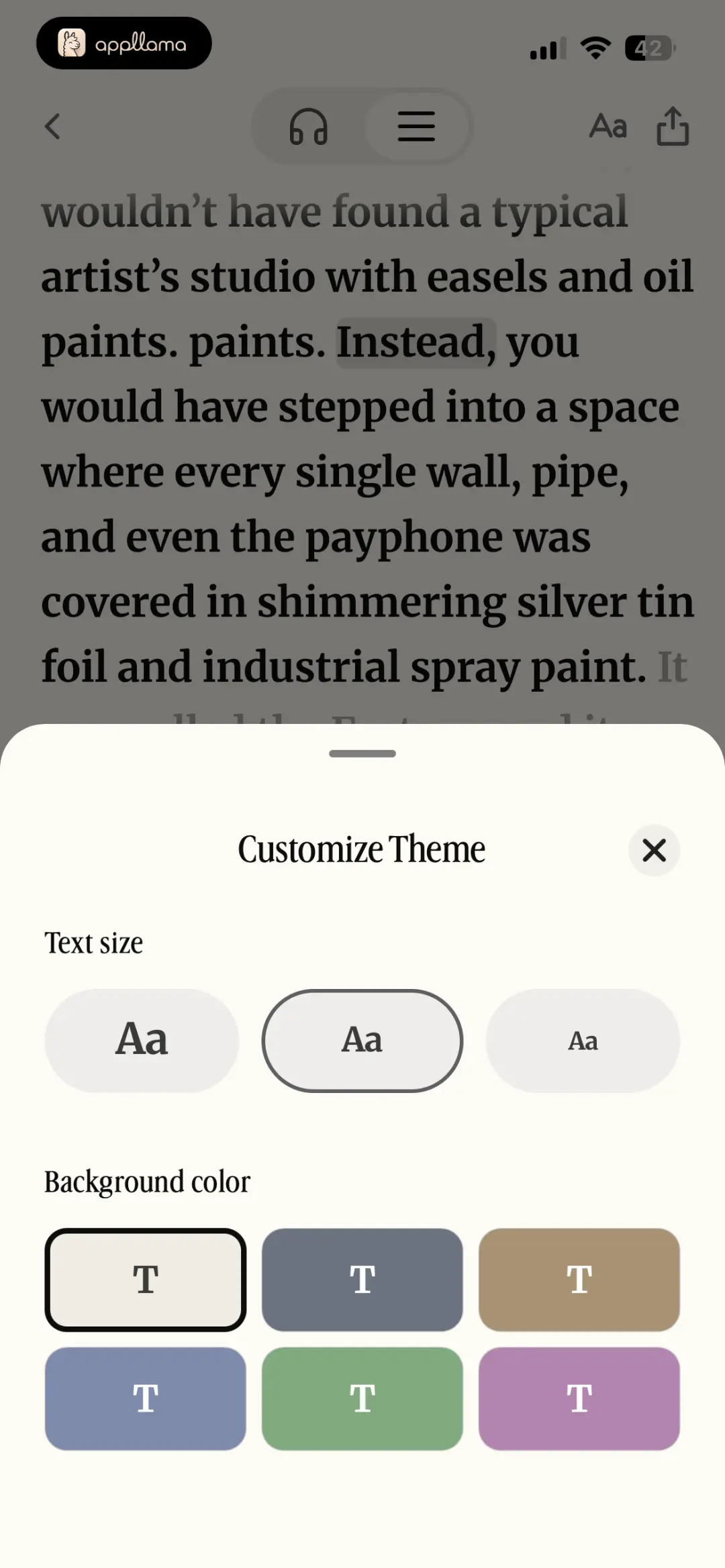 Theme Customization
