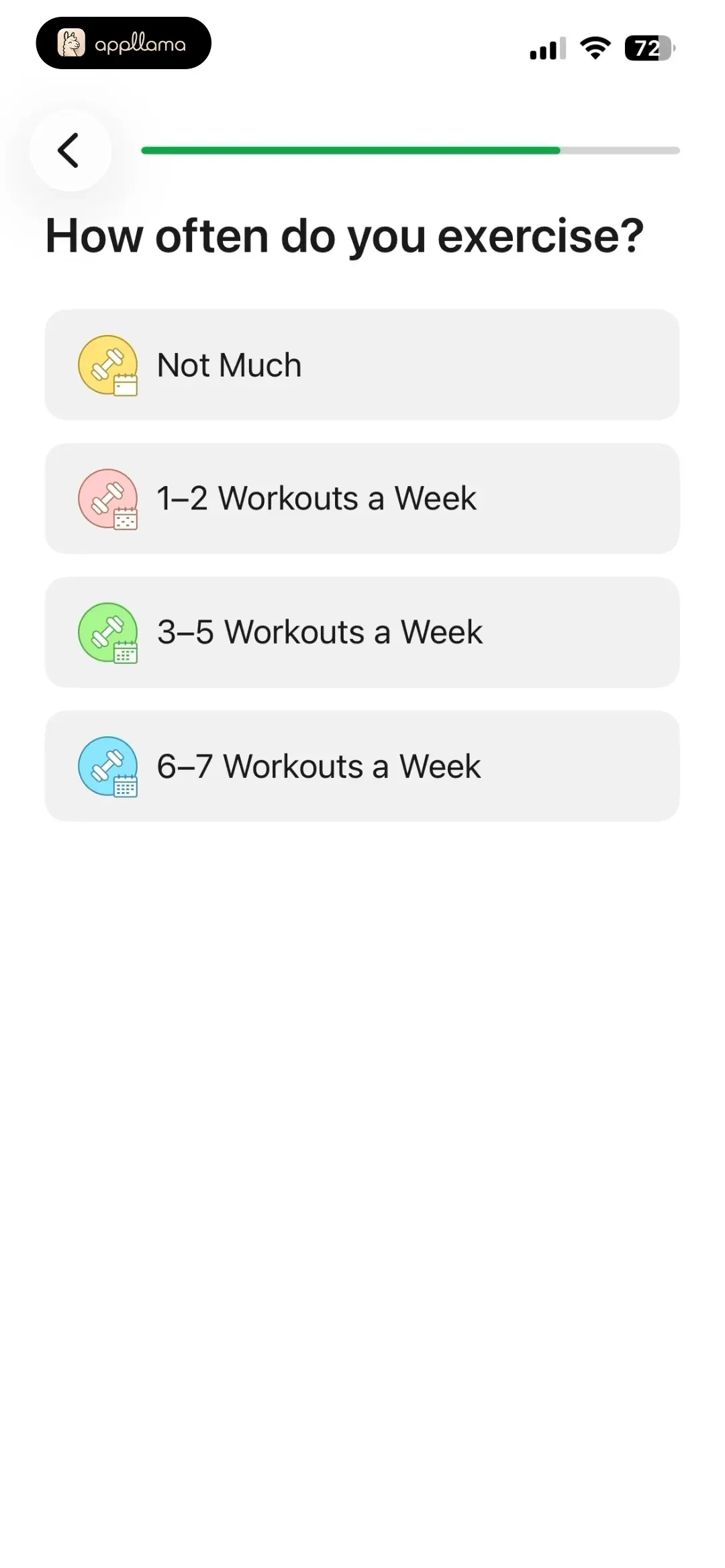 Exercise Frequency