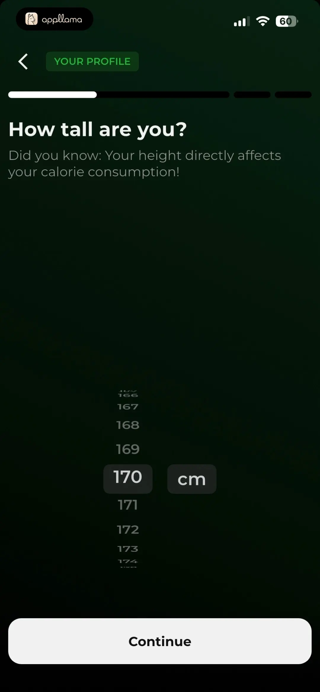 Height Selection