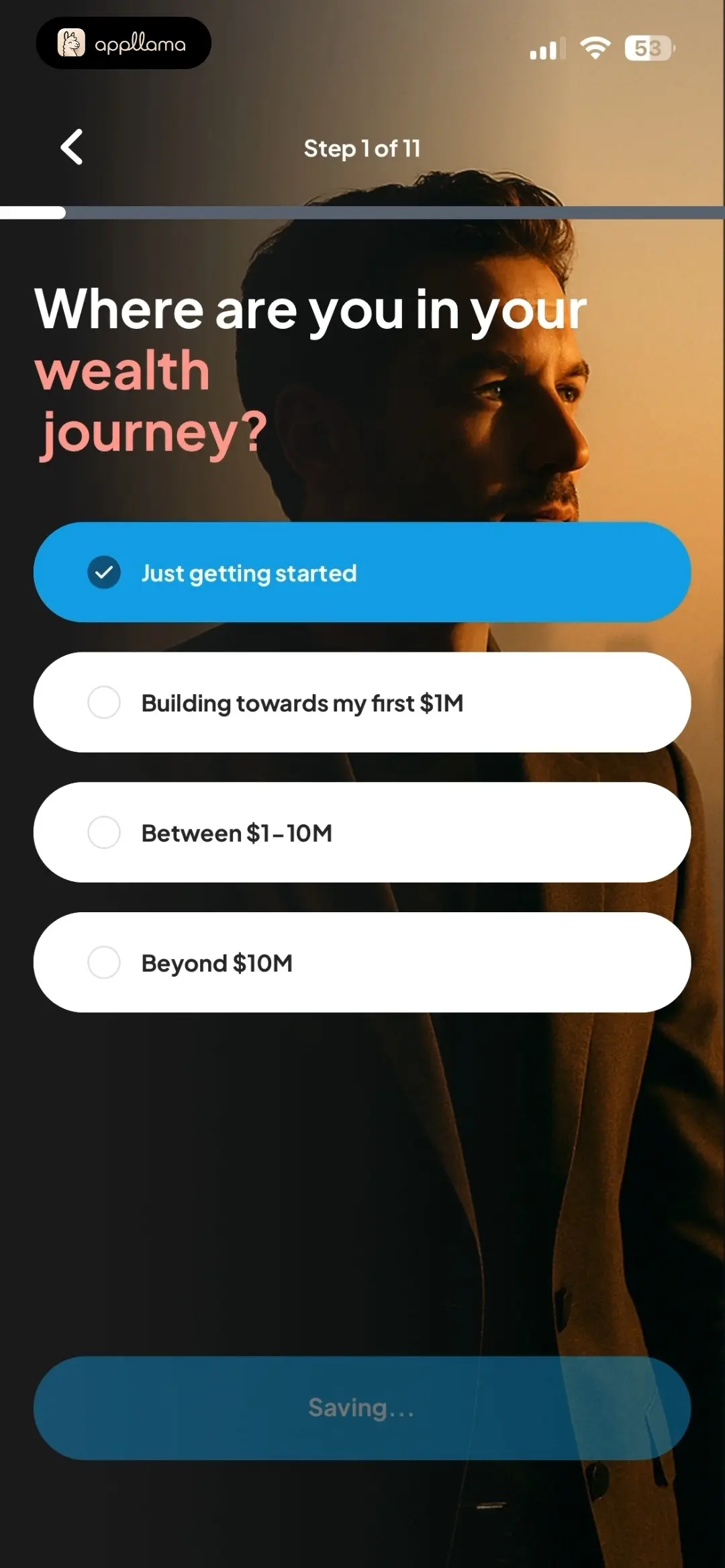Wealth Journey Question