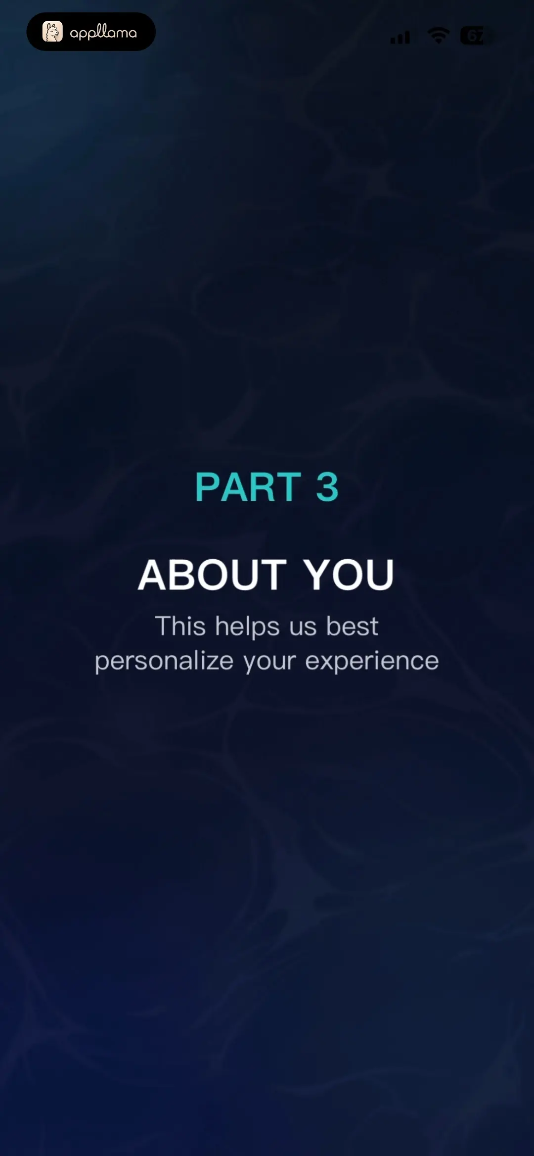 About You Intro