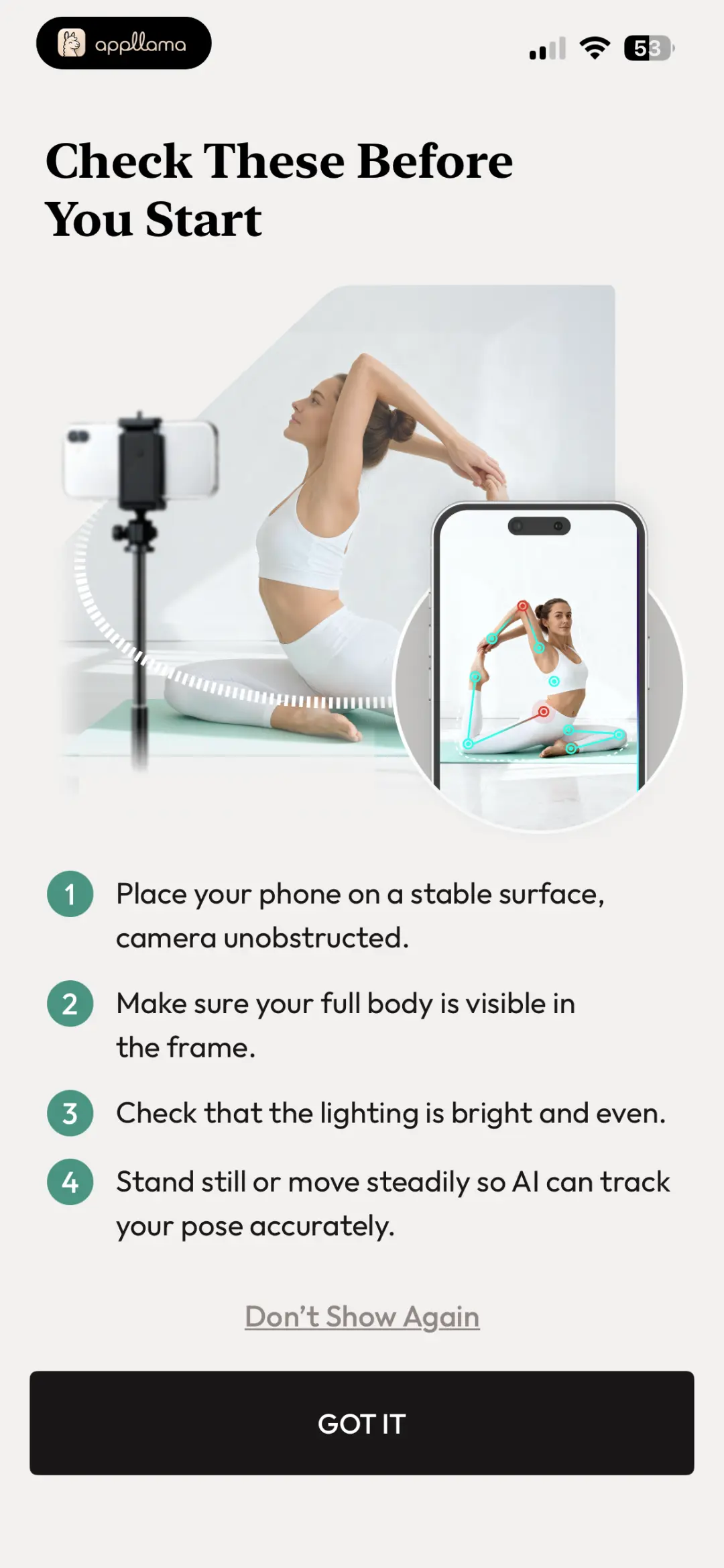 Prep Checklist