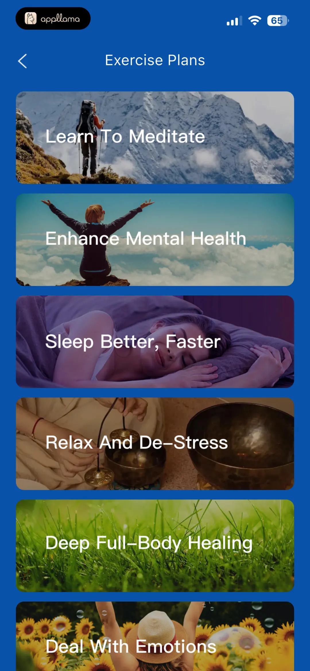 Exercise Plans