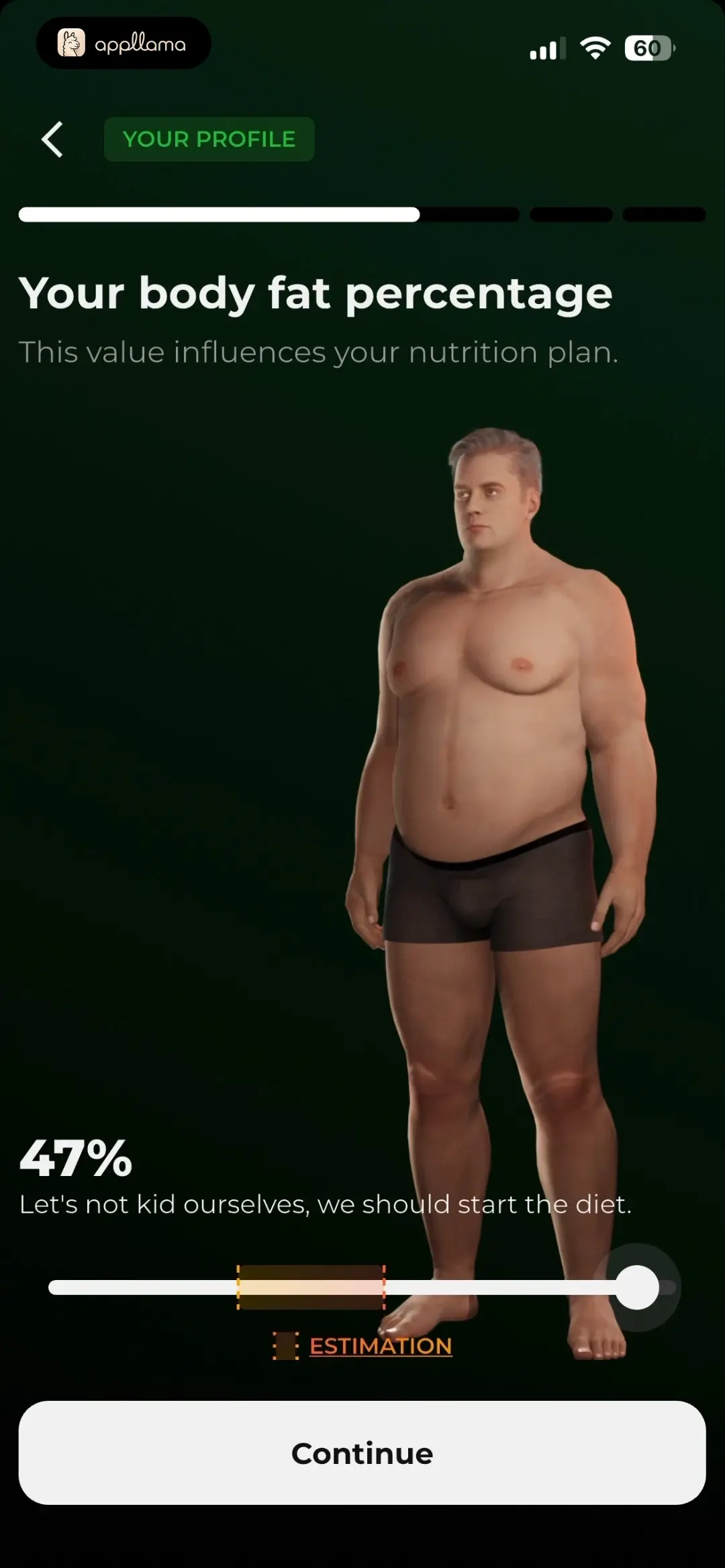 Body Fat Estimate
