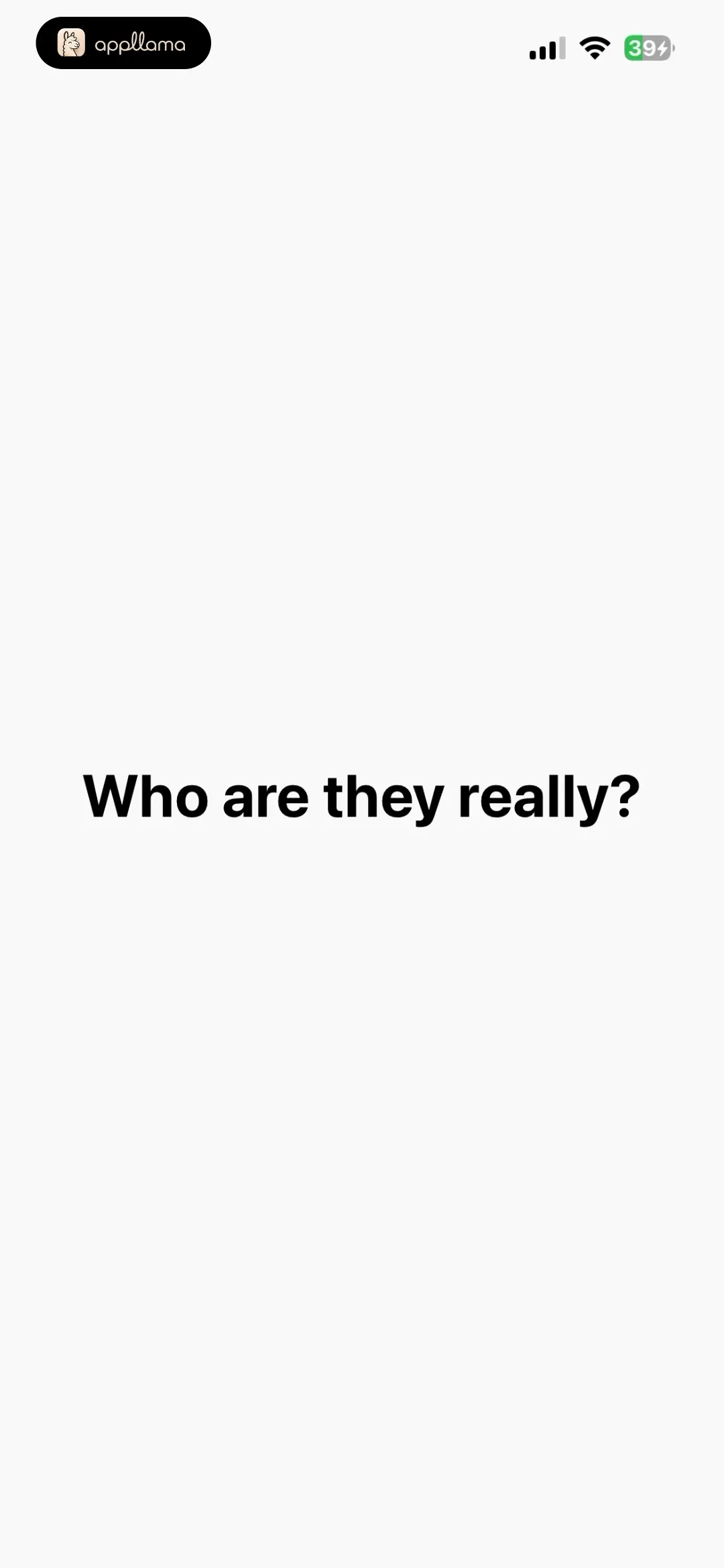 Sherlock: AI Face Search Onboarding Question