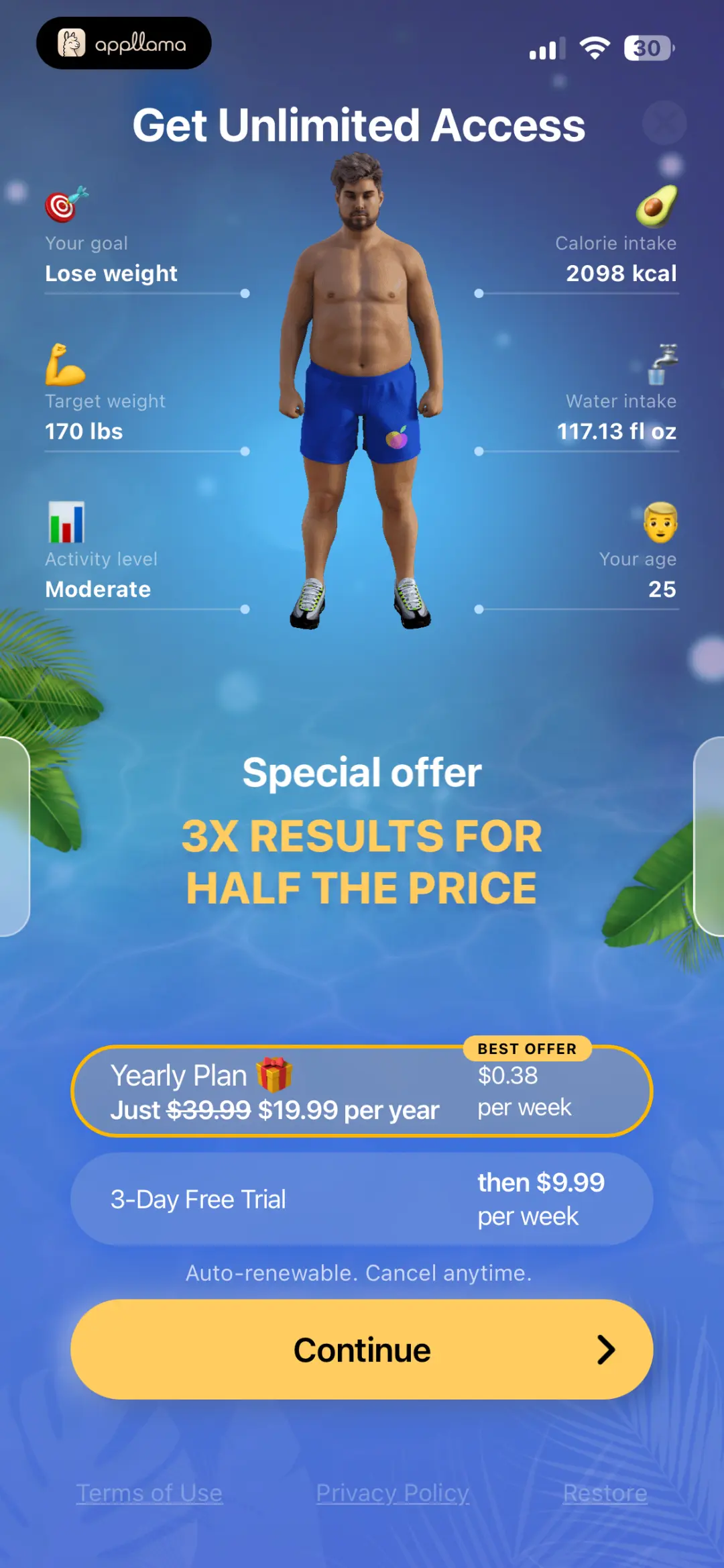Annual Plan Paywall