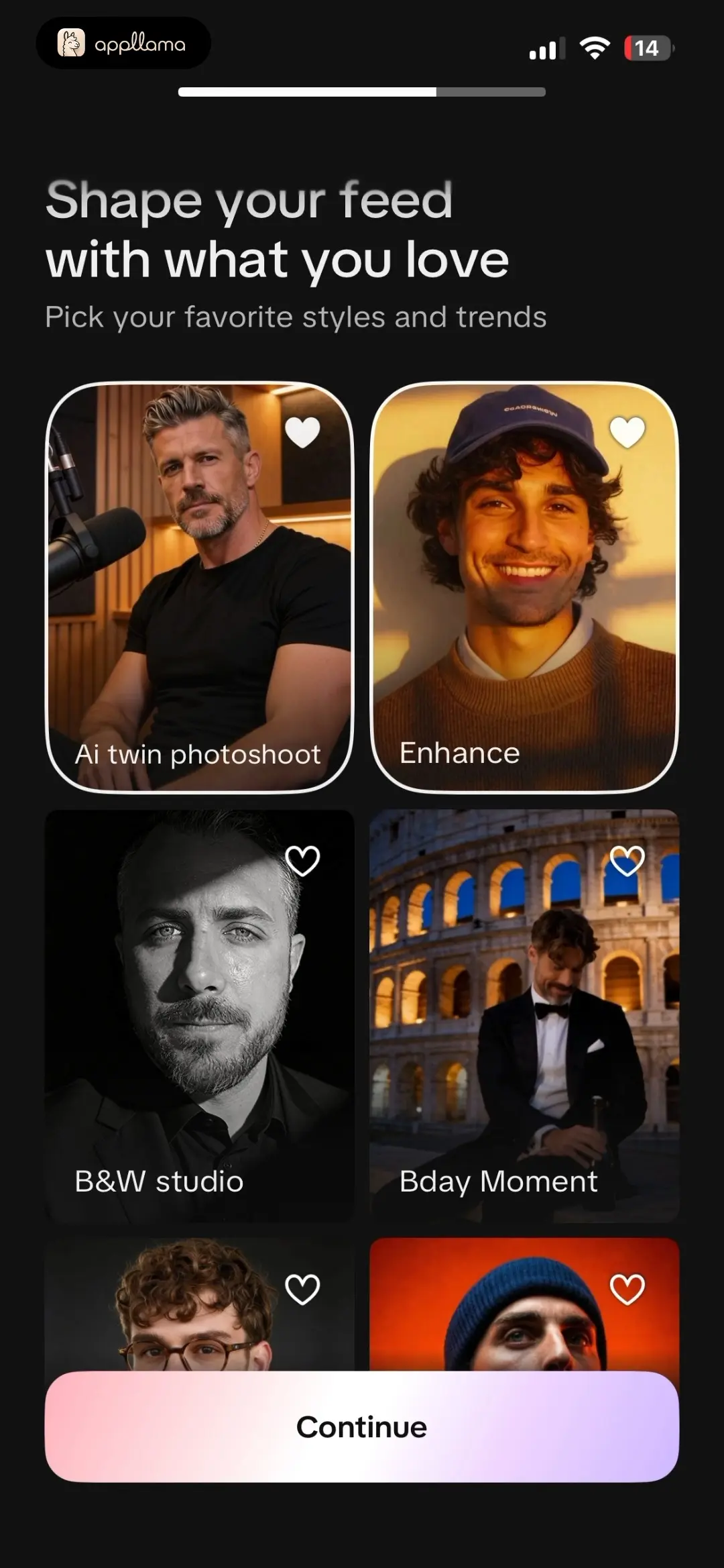 Feed Style Selection