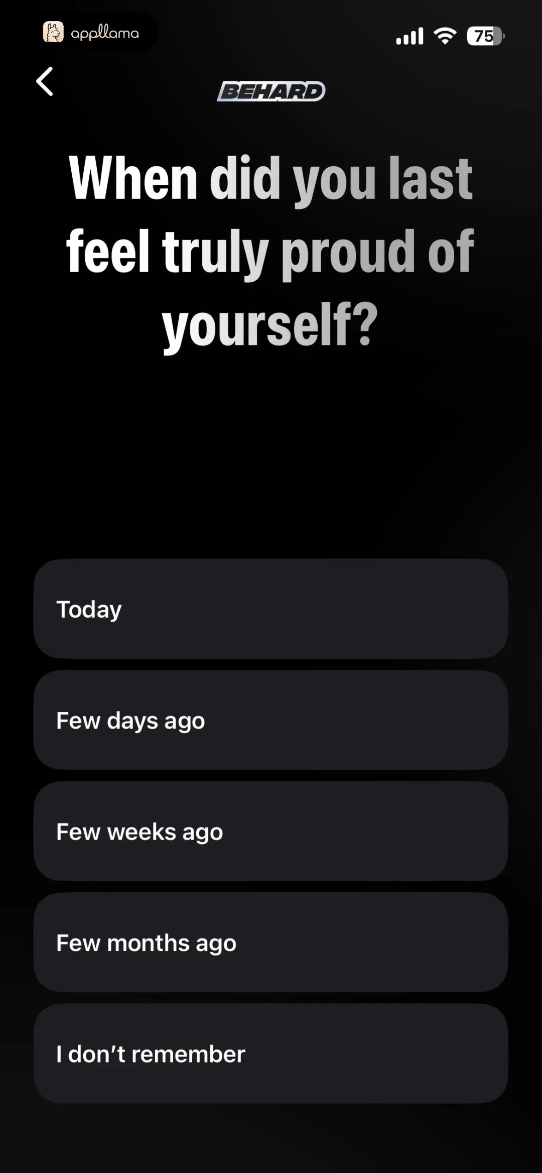 Pride Self-Assessment