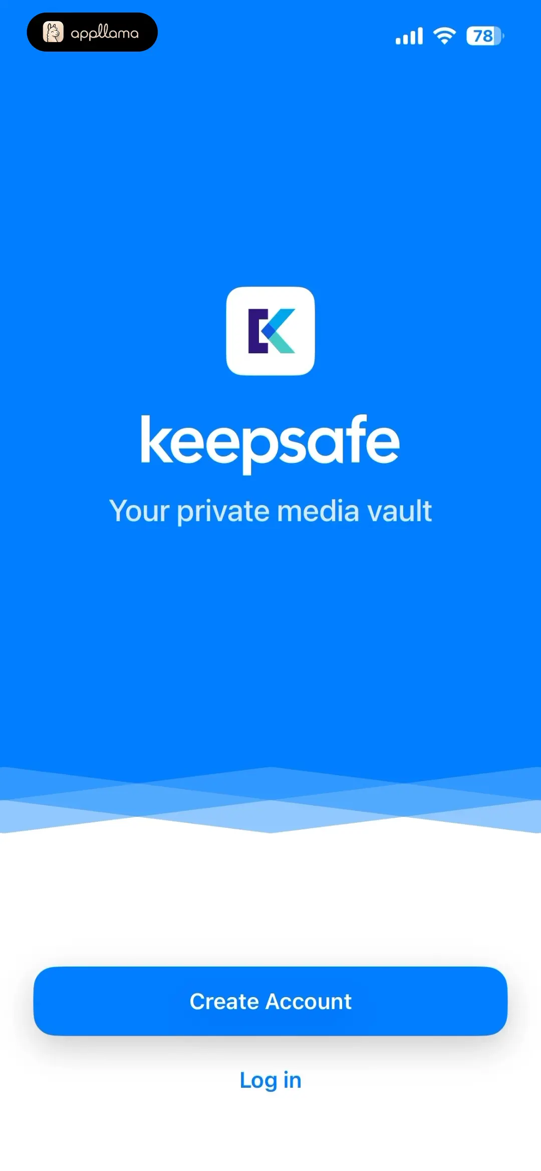 Secret Photo Vault: Keepsafe Welcome