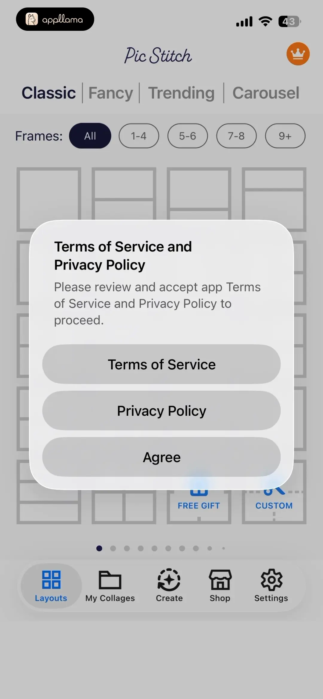 Legal Consent Modal