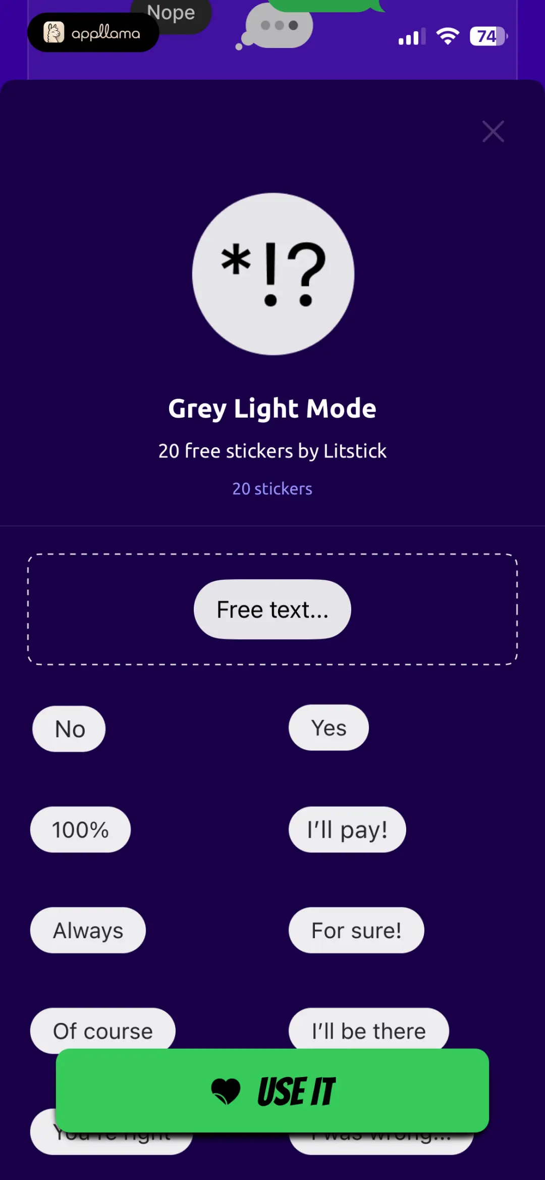 Grey Light Mode Detail