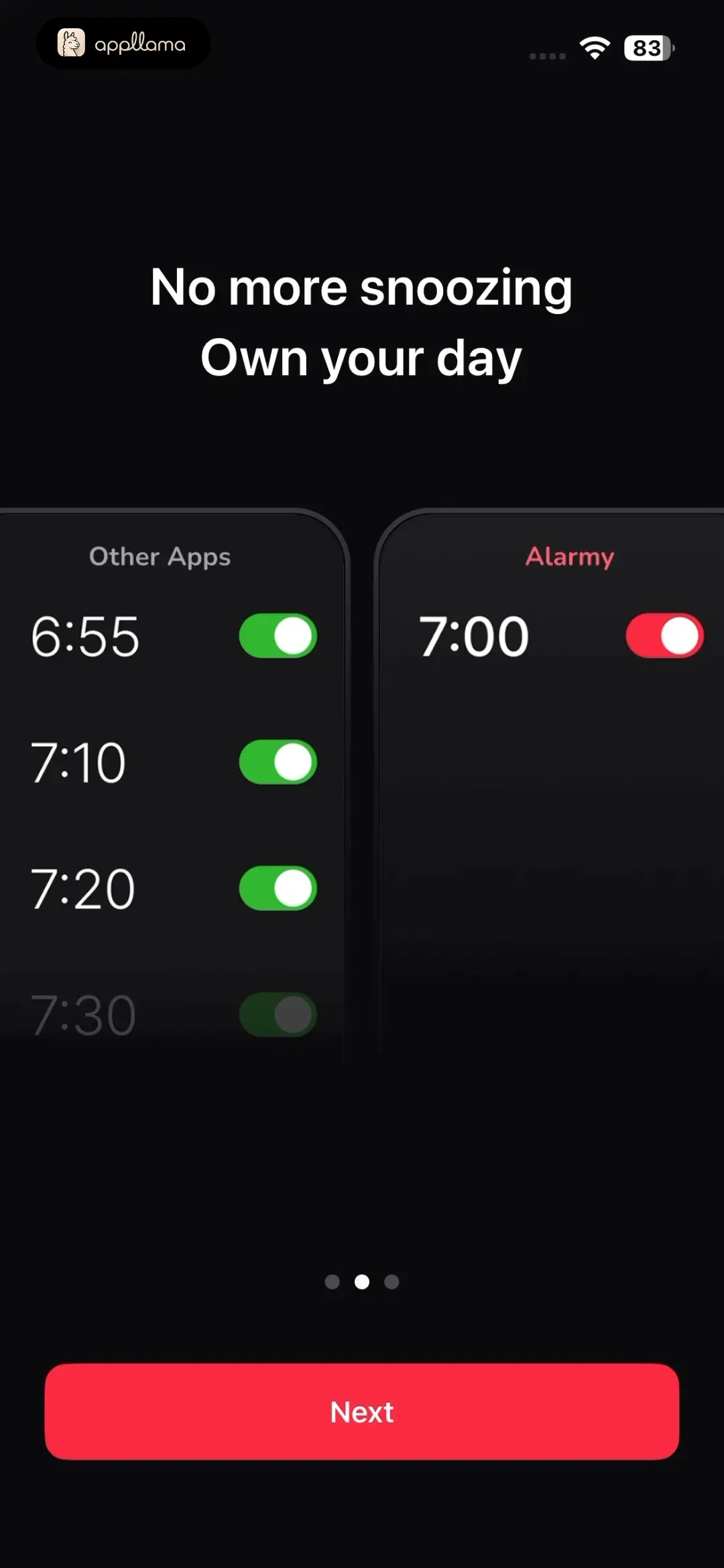 Snooze Comparison