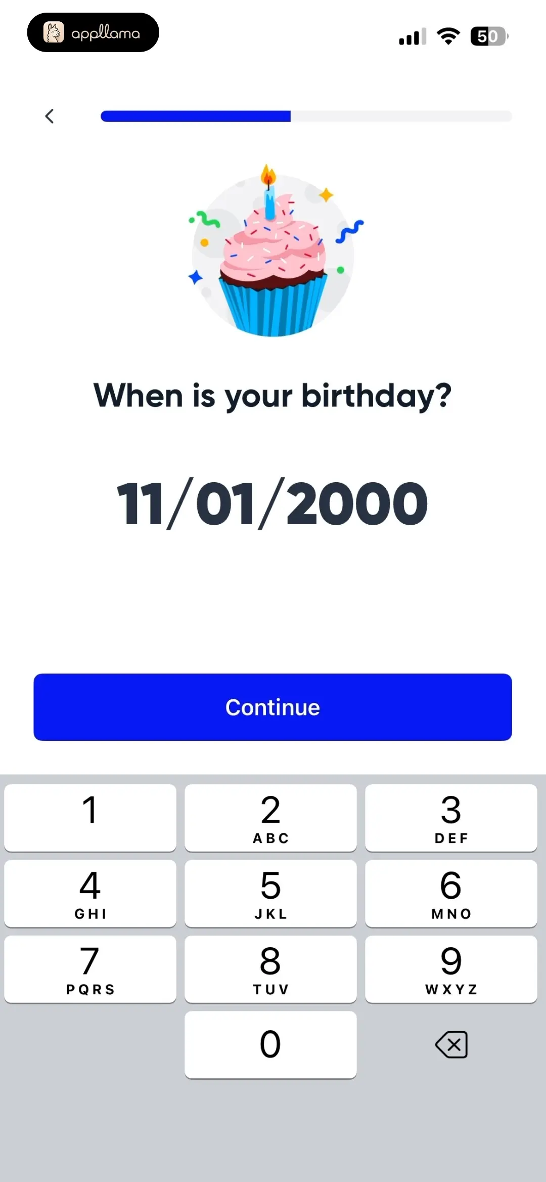 Birthday Entry