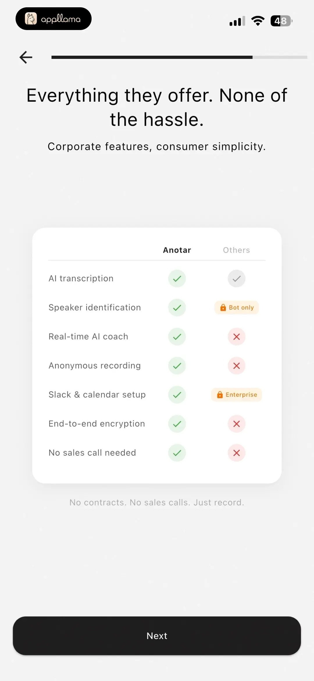 Feature Comparison