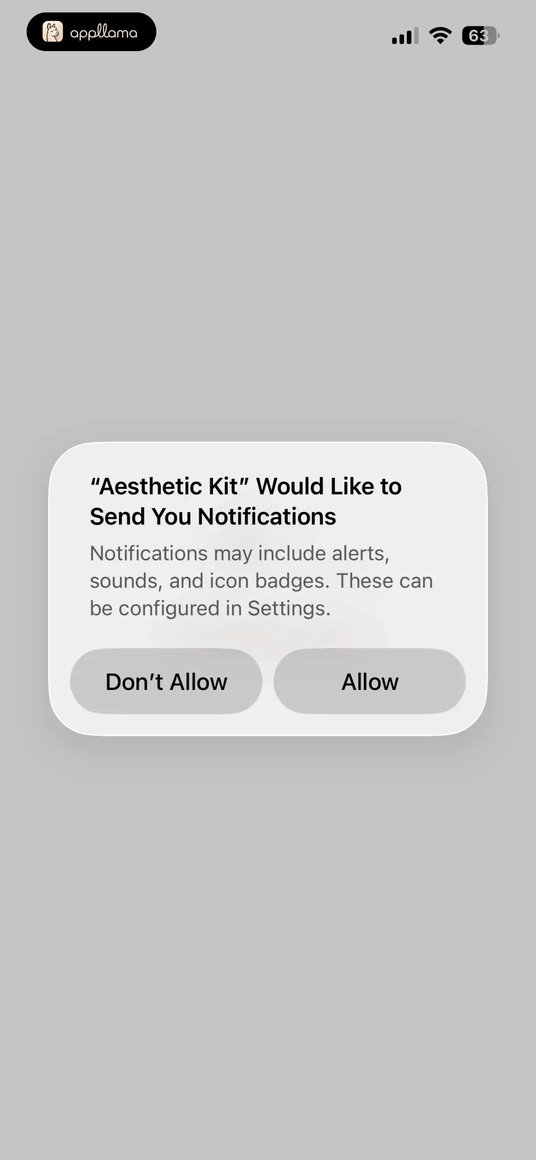 Notification Permission
