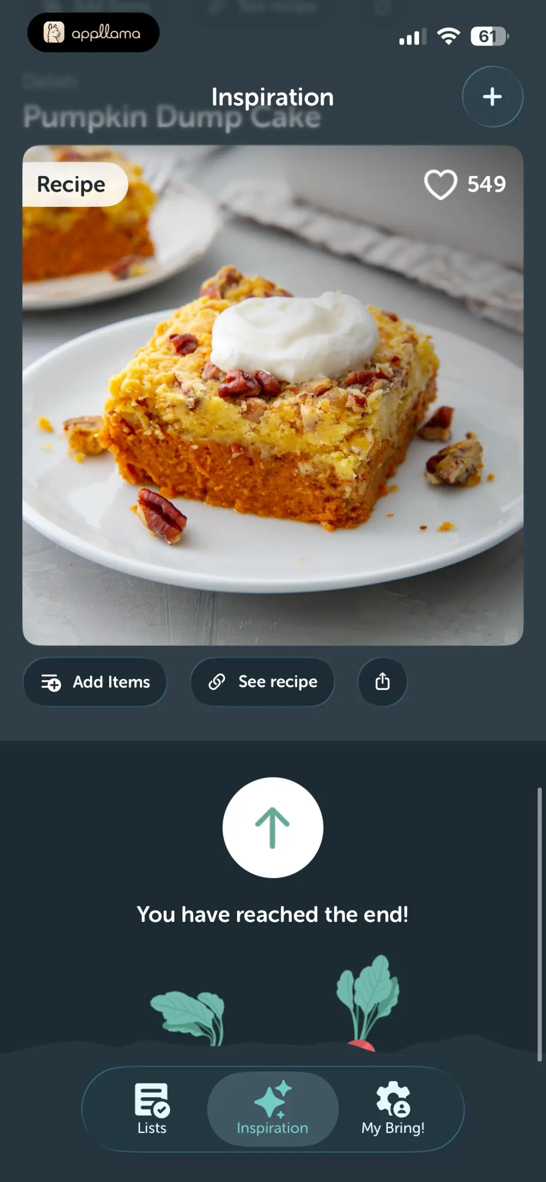 Recipe Preview