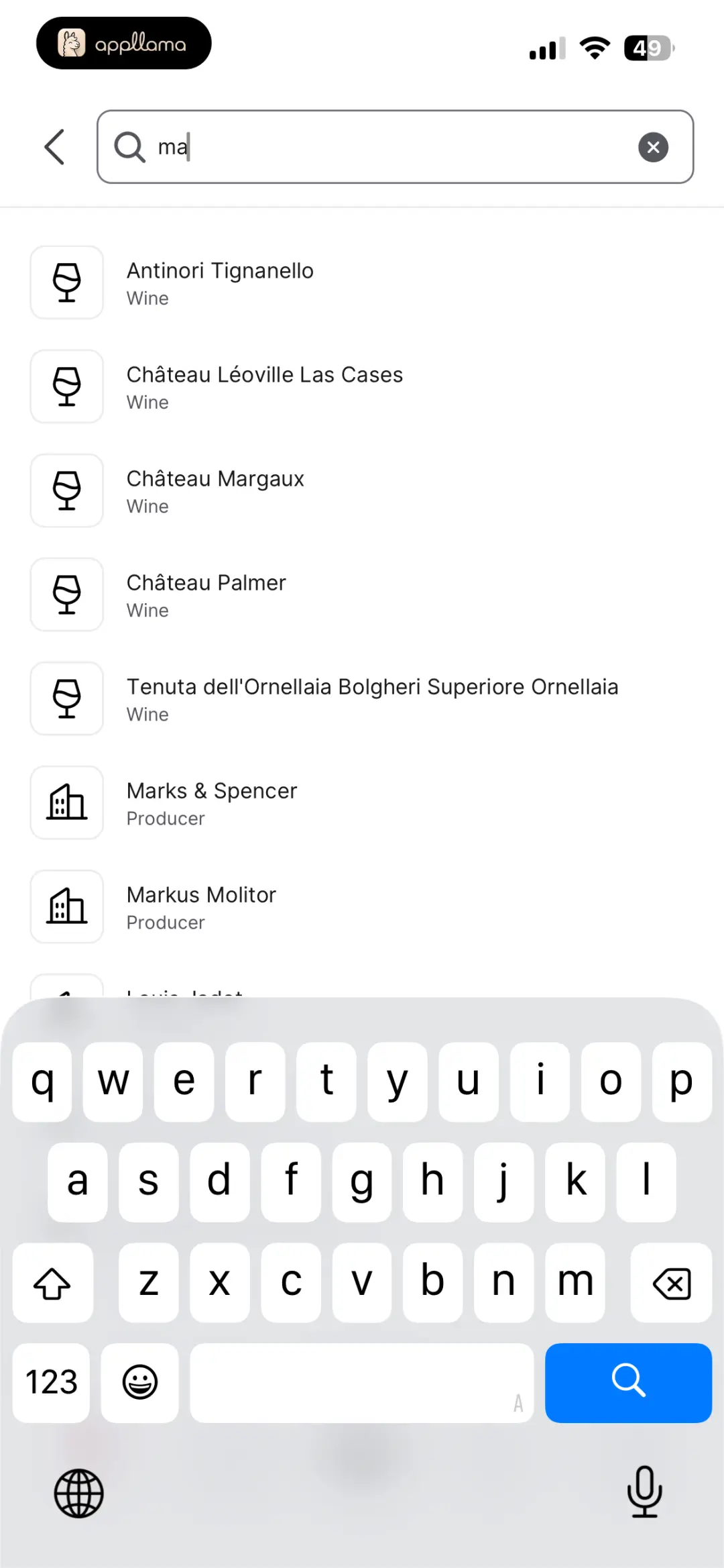 Wine Search