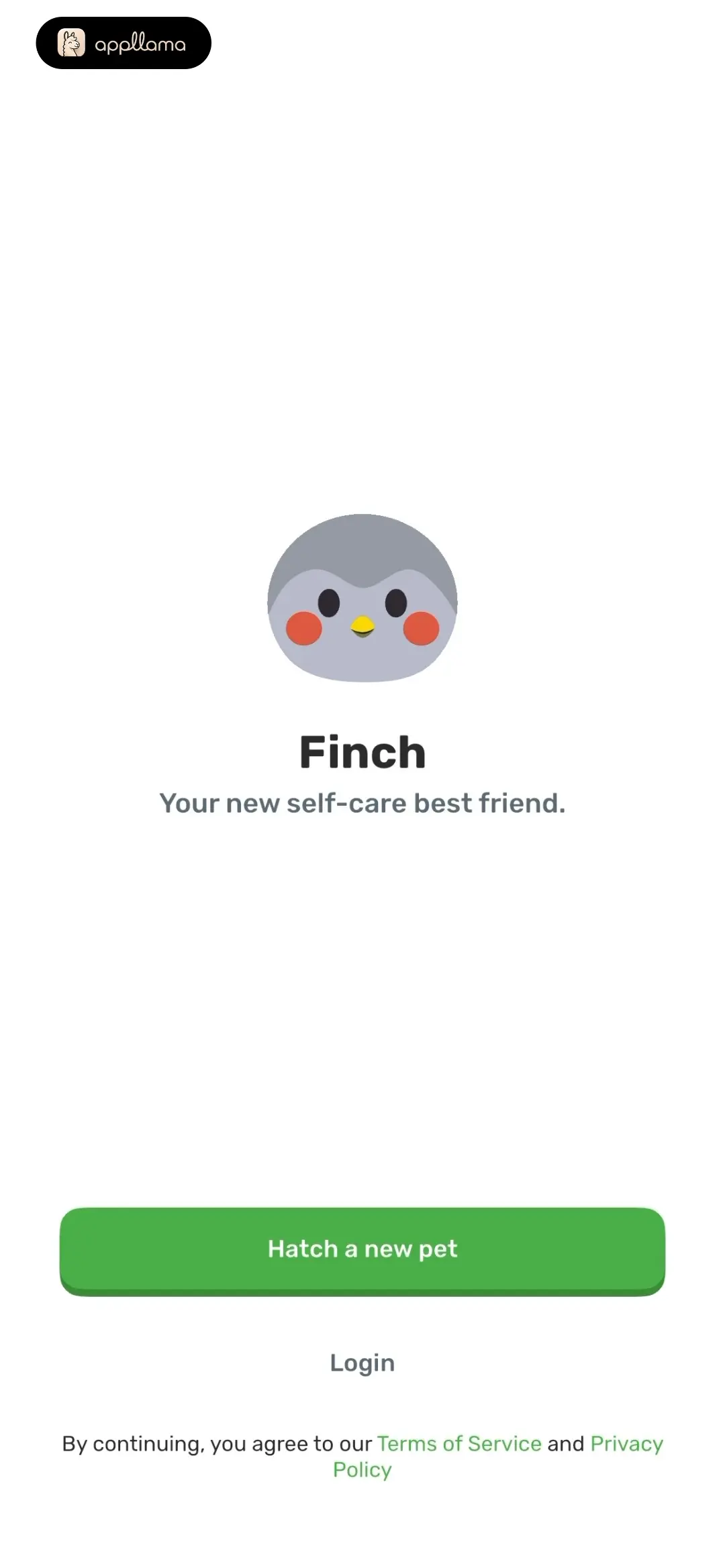 Welcome Screen