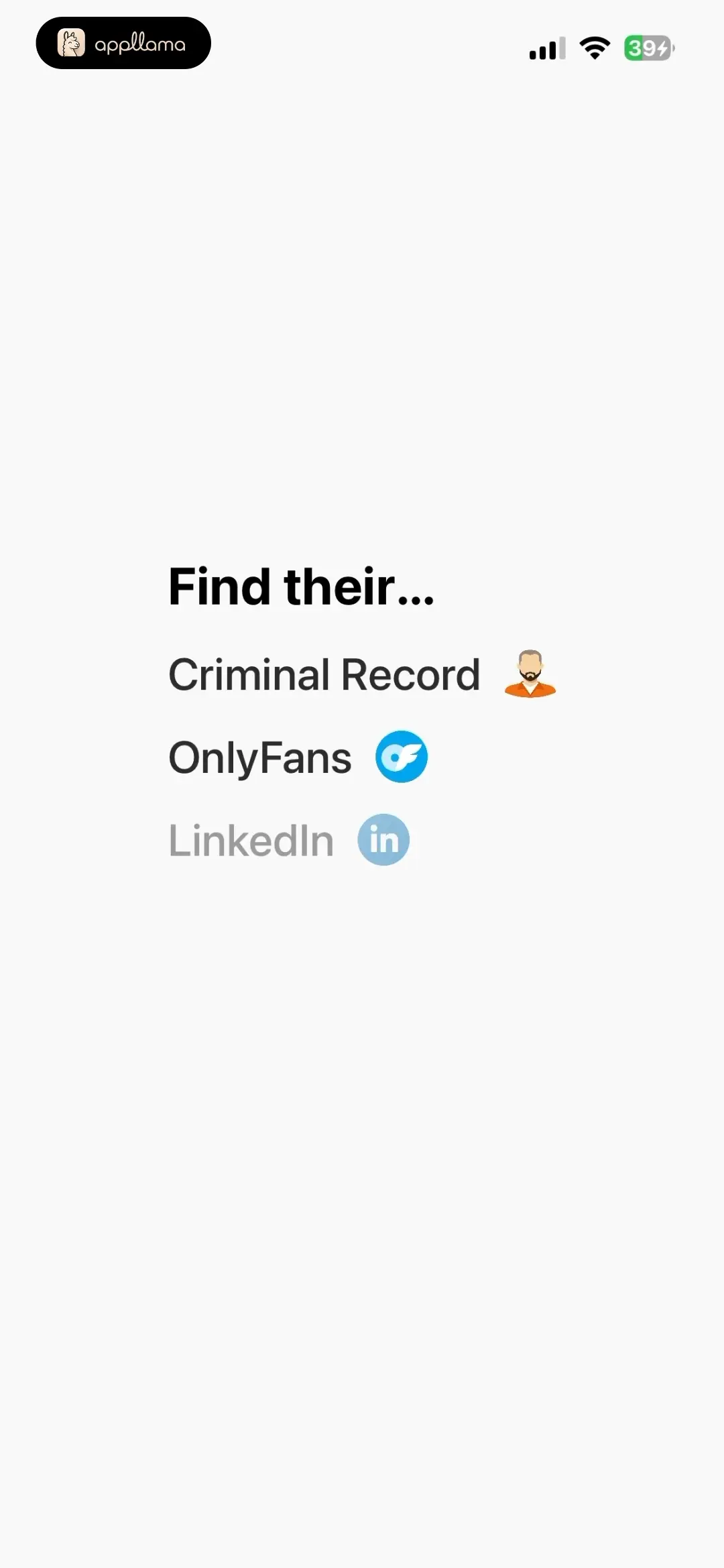Onboarding Features
