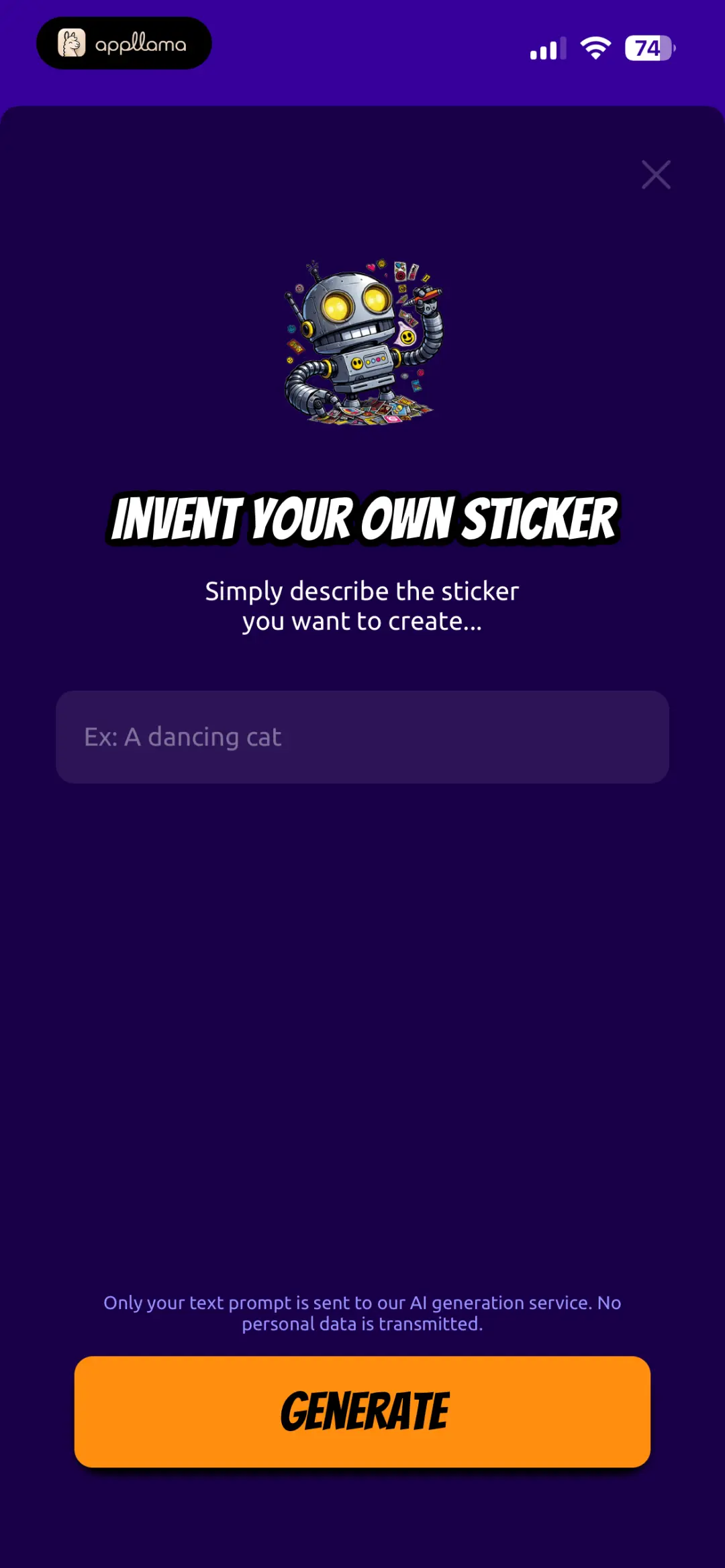 AI Sticker Generator