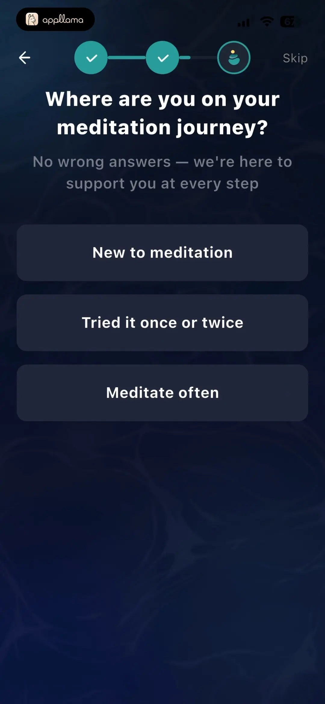 Meditation Experience