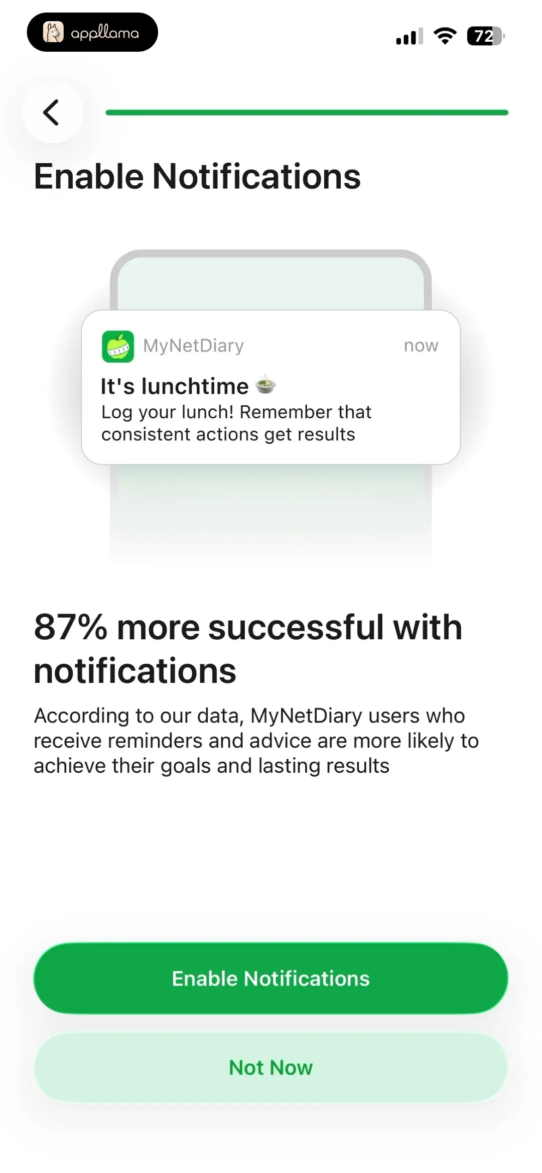 Notification Pre-Prompt