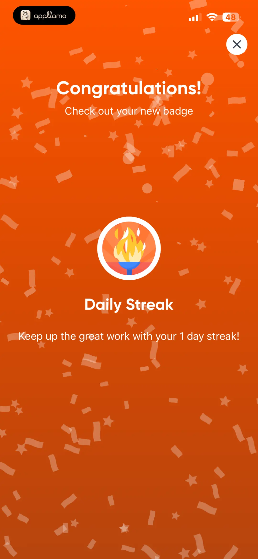 Daily Streak Award