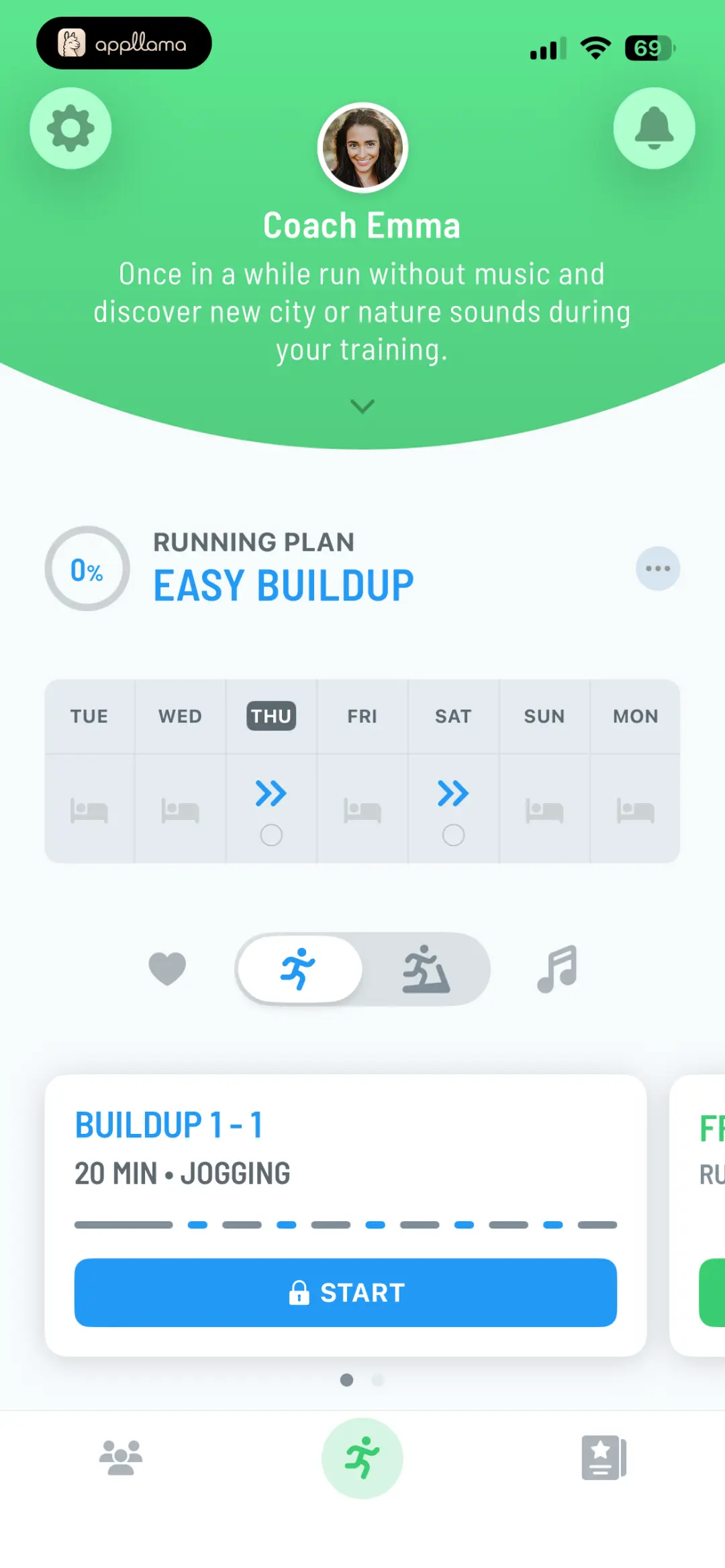 Training Dashboard