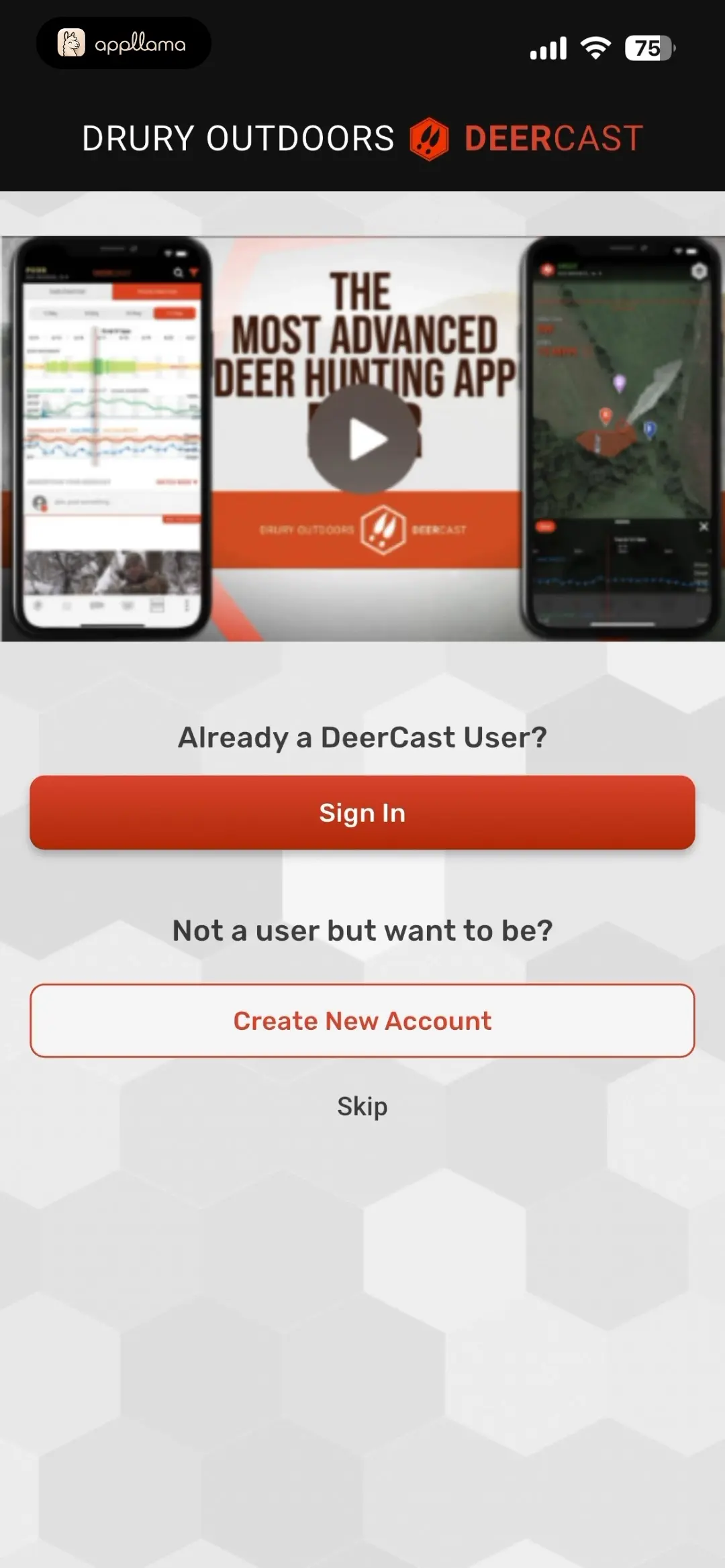 Account Welcome