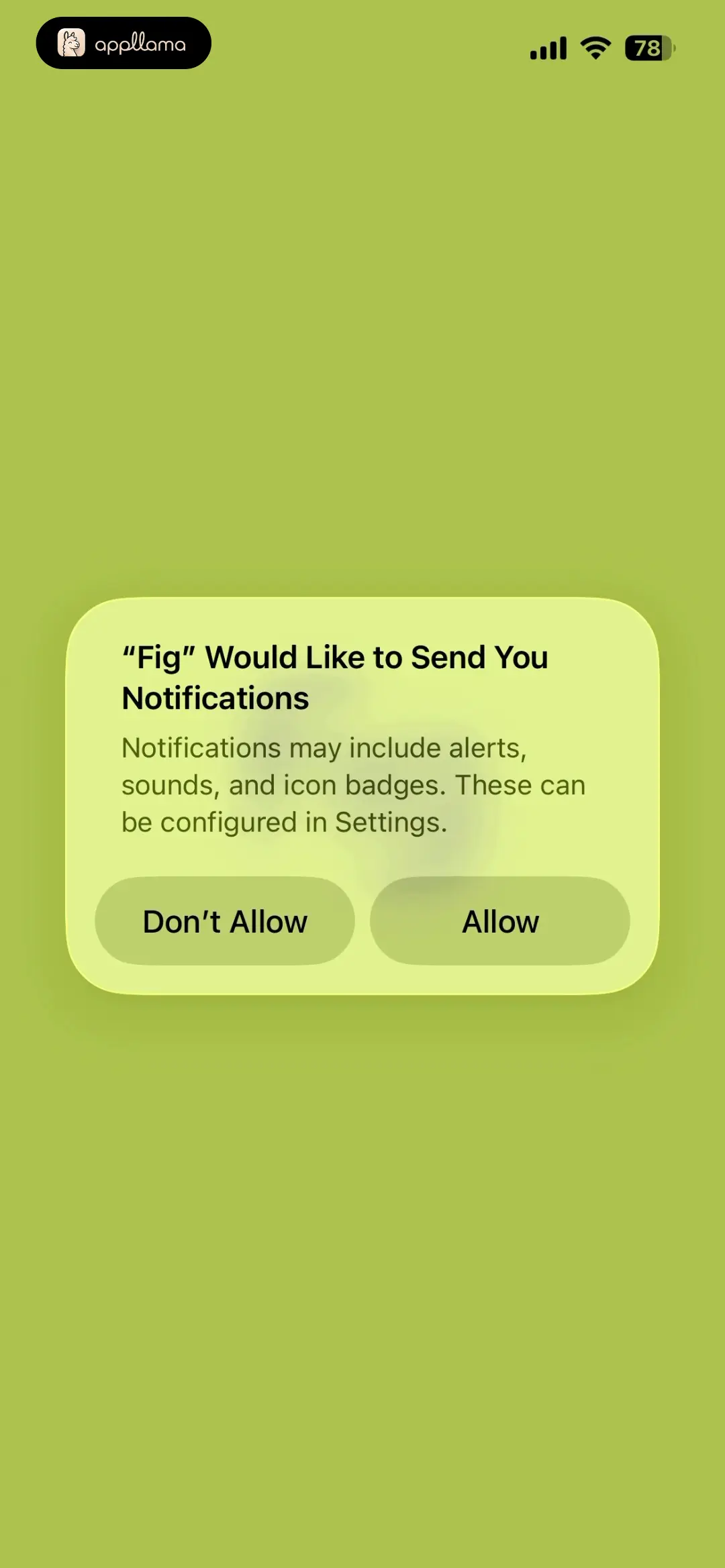 Notification Permission