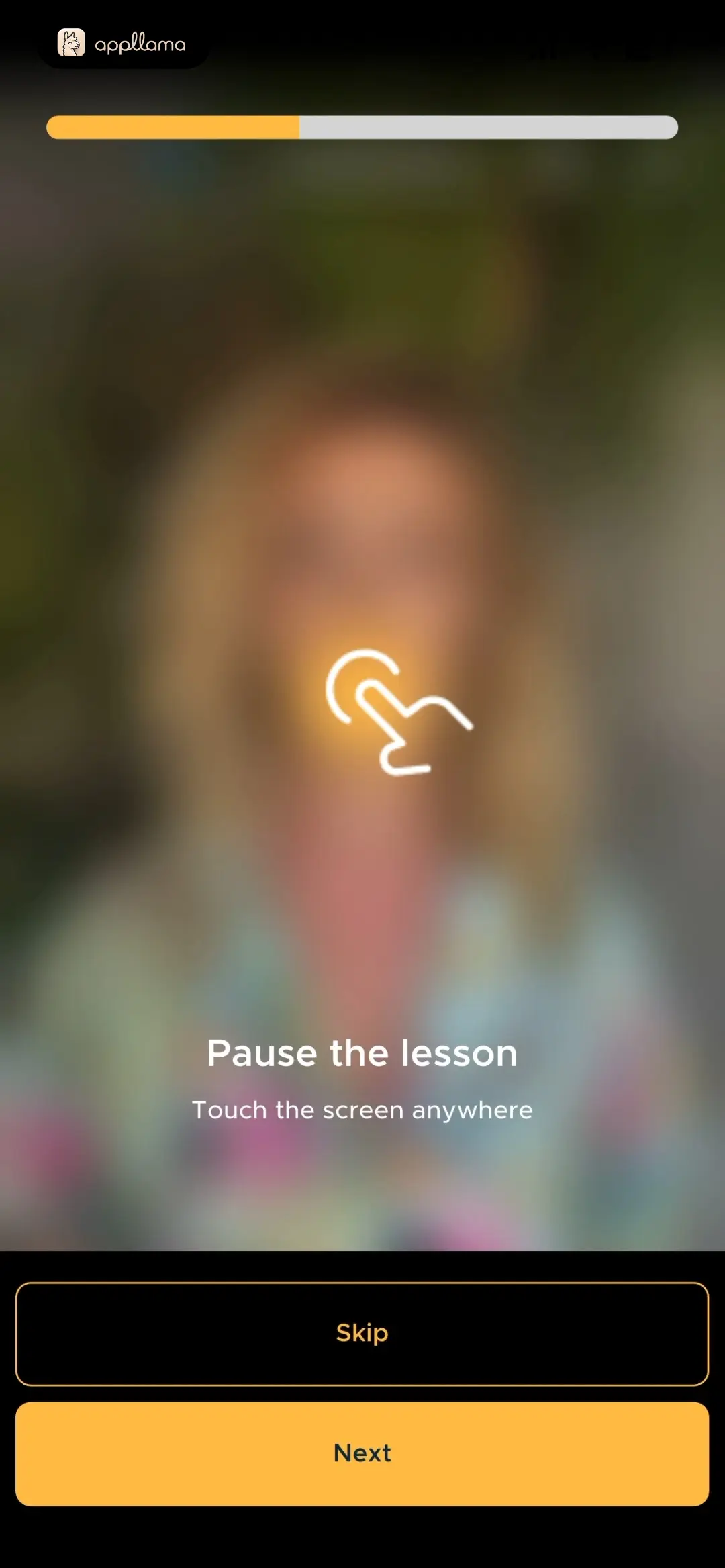 Pause Gesture Tip